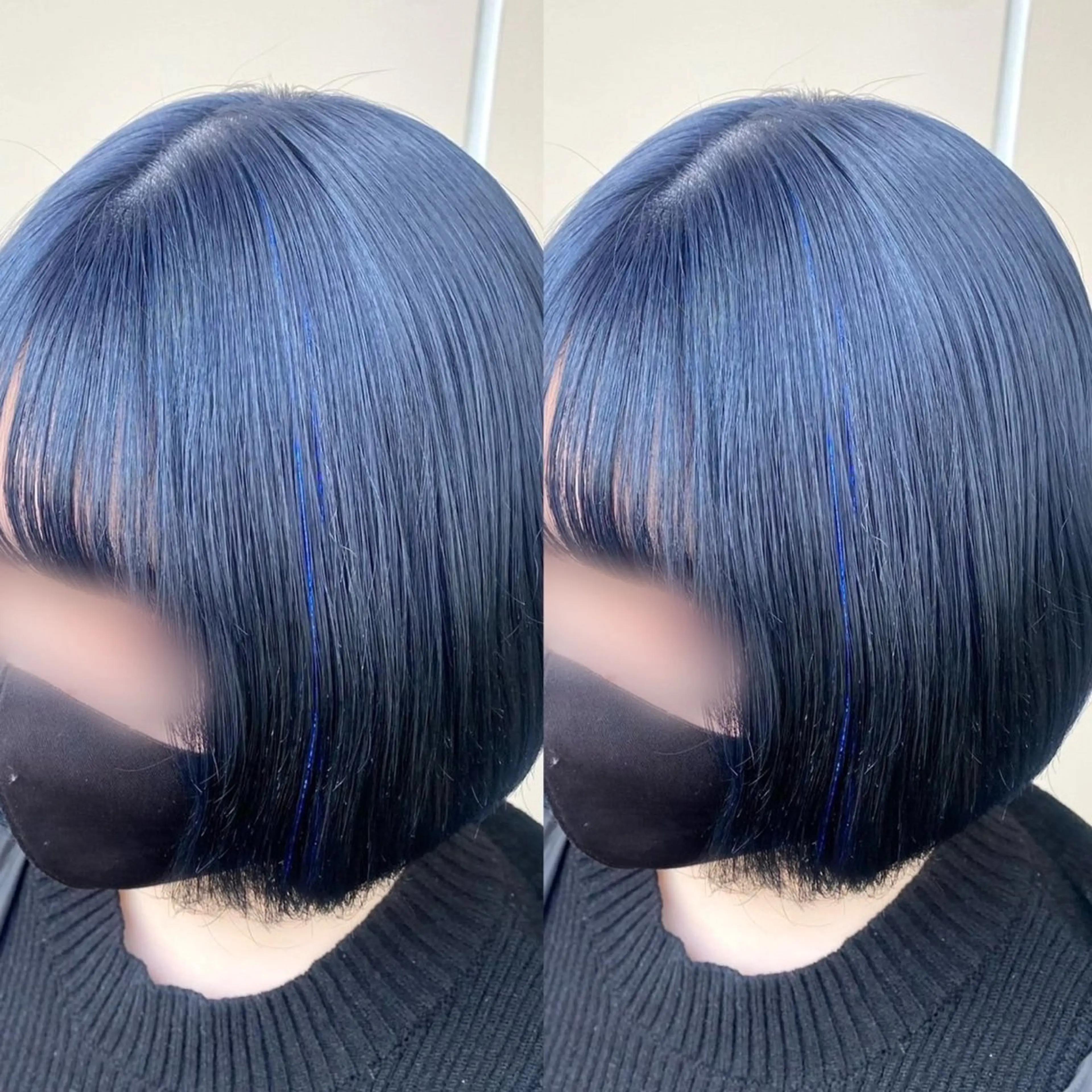 カラー ブリーチ ブルーカラー ケアブリーチ 透明感カラー 髪質改善 ヘアカラー トリートメント ヘアメ🎀推しカラー 🥣横浜/しほ🧸のヘアスタイル