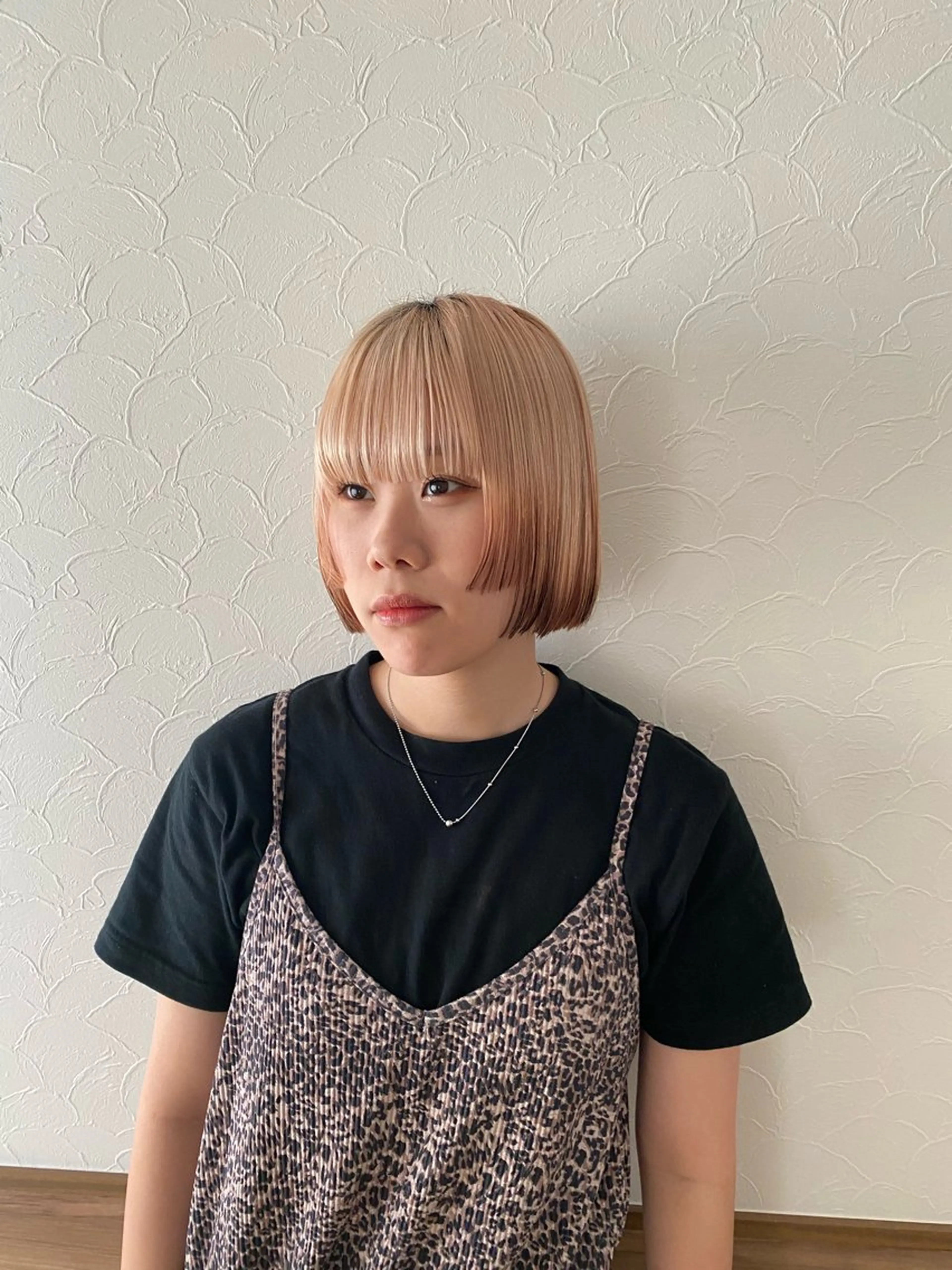 ショート カラー 韓国ヘア AINA🐱のヘアスタイル