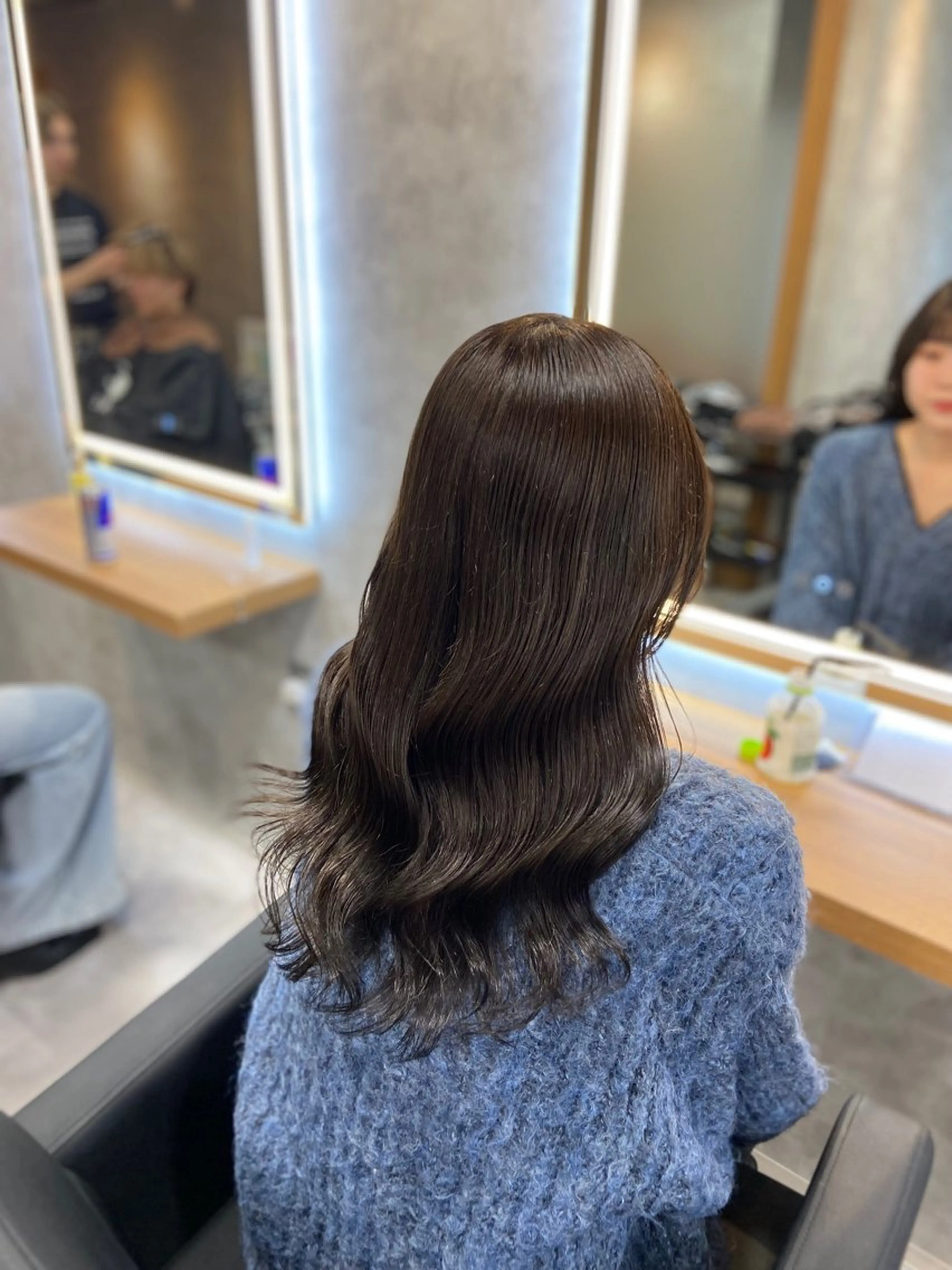 ロング カラー ヘアアレンジ レイヤー×透明感カラ ーHAYATOのヘアスタイル
