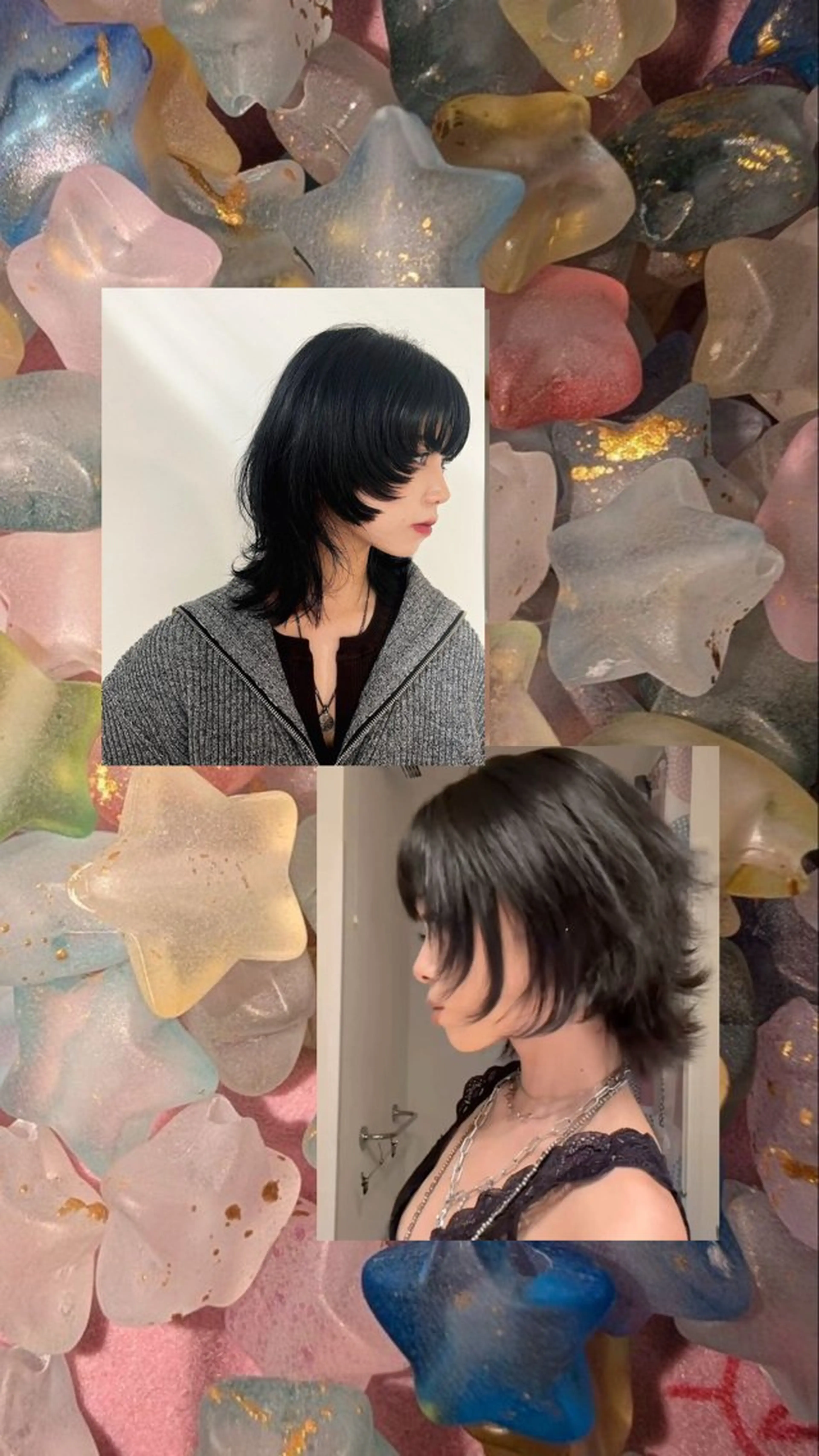 𓊆営業後19時~限定𓊇⚡️無料カット⚡️          ウルフスタイル‪✂︎‬     ※ショートウルフ×の写真