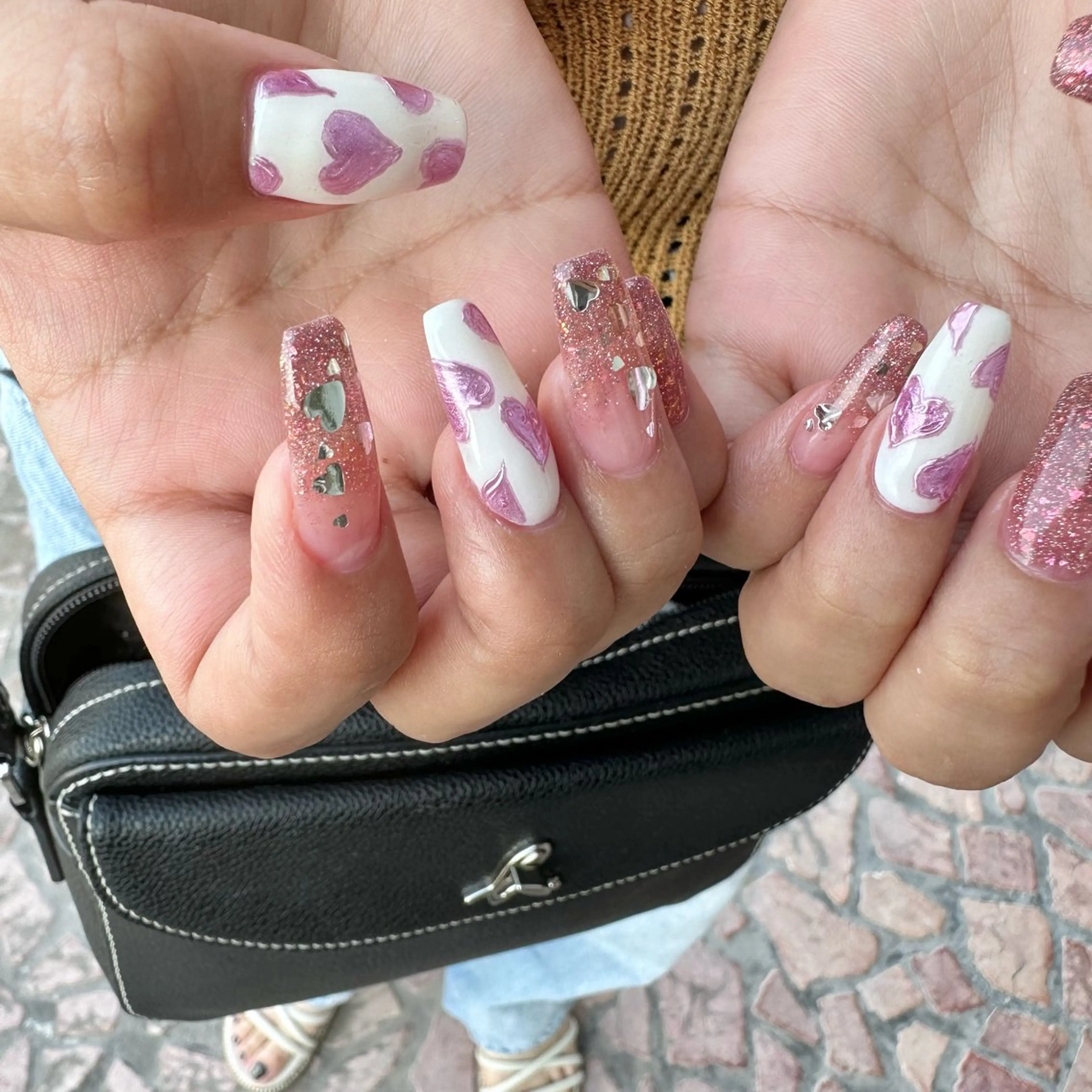 ネイル スカルプネイル ハンドネイル 片野 菜々のネイルデザイン