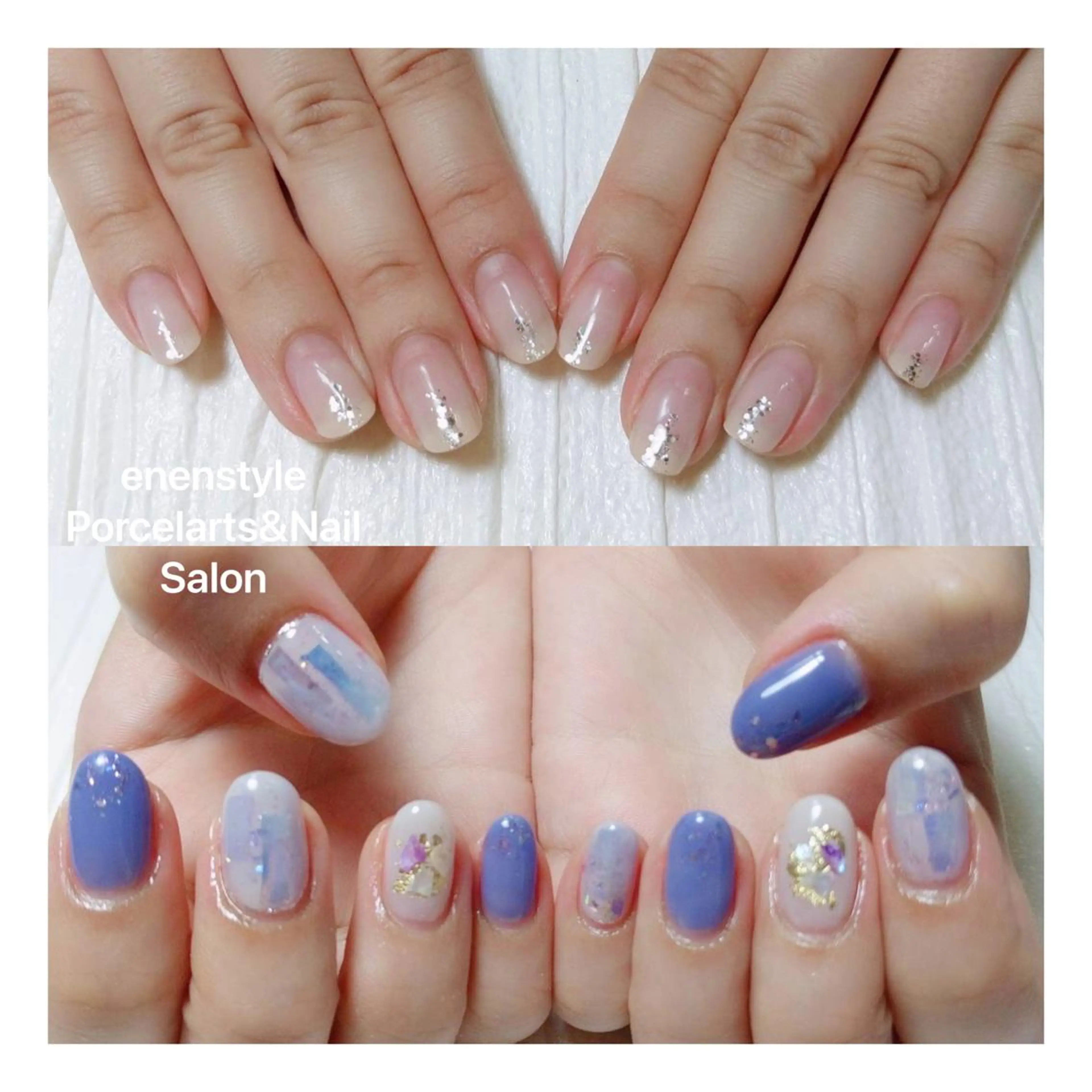 ショート ネイル ハンドネイル 👑enen style👑のネイルデザイン