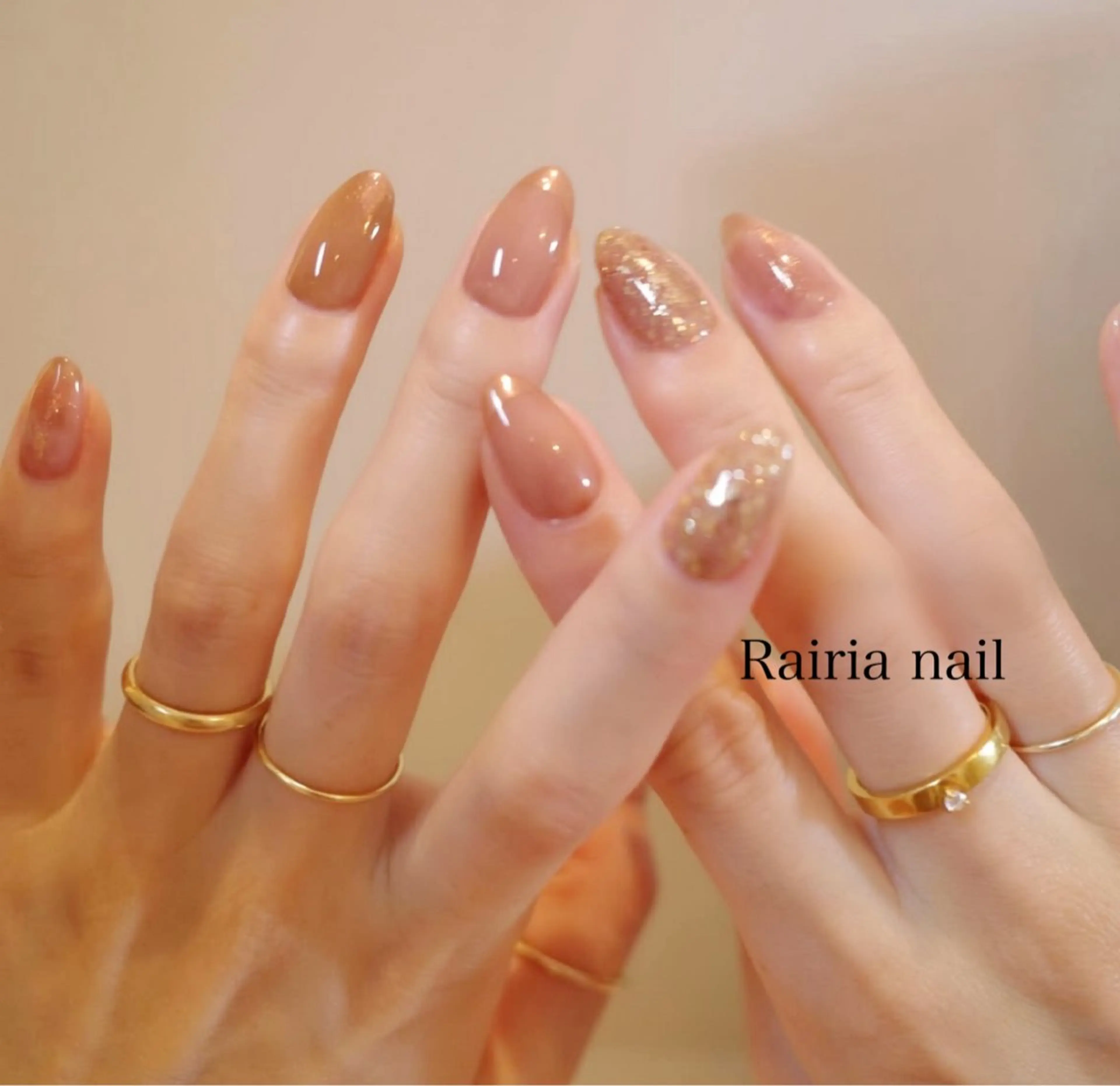 ネイル グリーン 持ち込み Rairia nail本八幡店のネイルデザイン