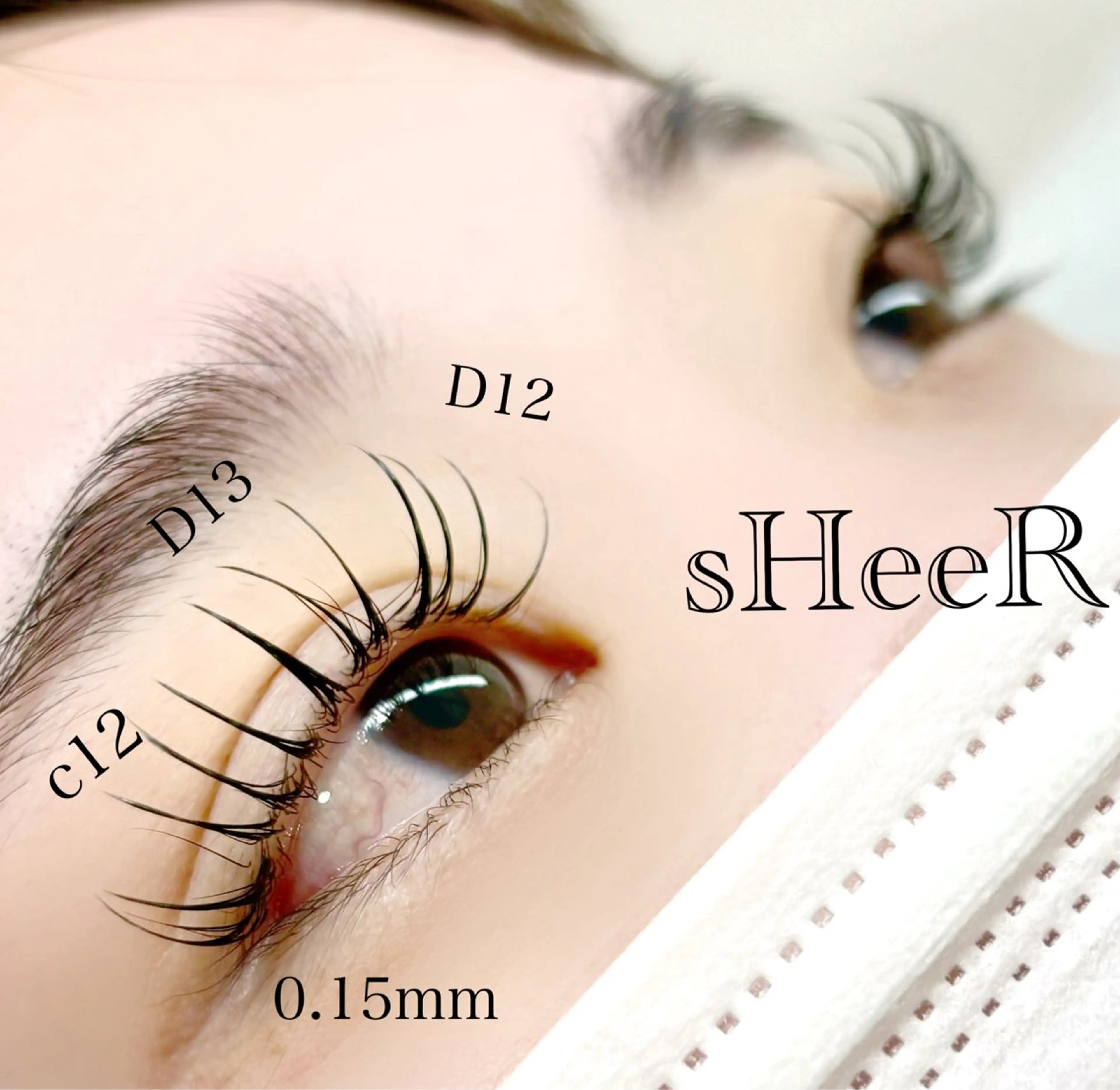 マツエク・マツパ マツエク 川越駅東口 sHeeR.mayuのマツエク・マツパデザイン