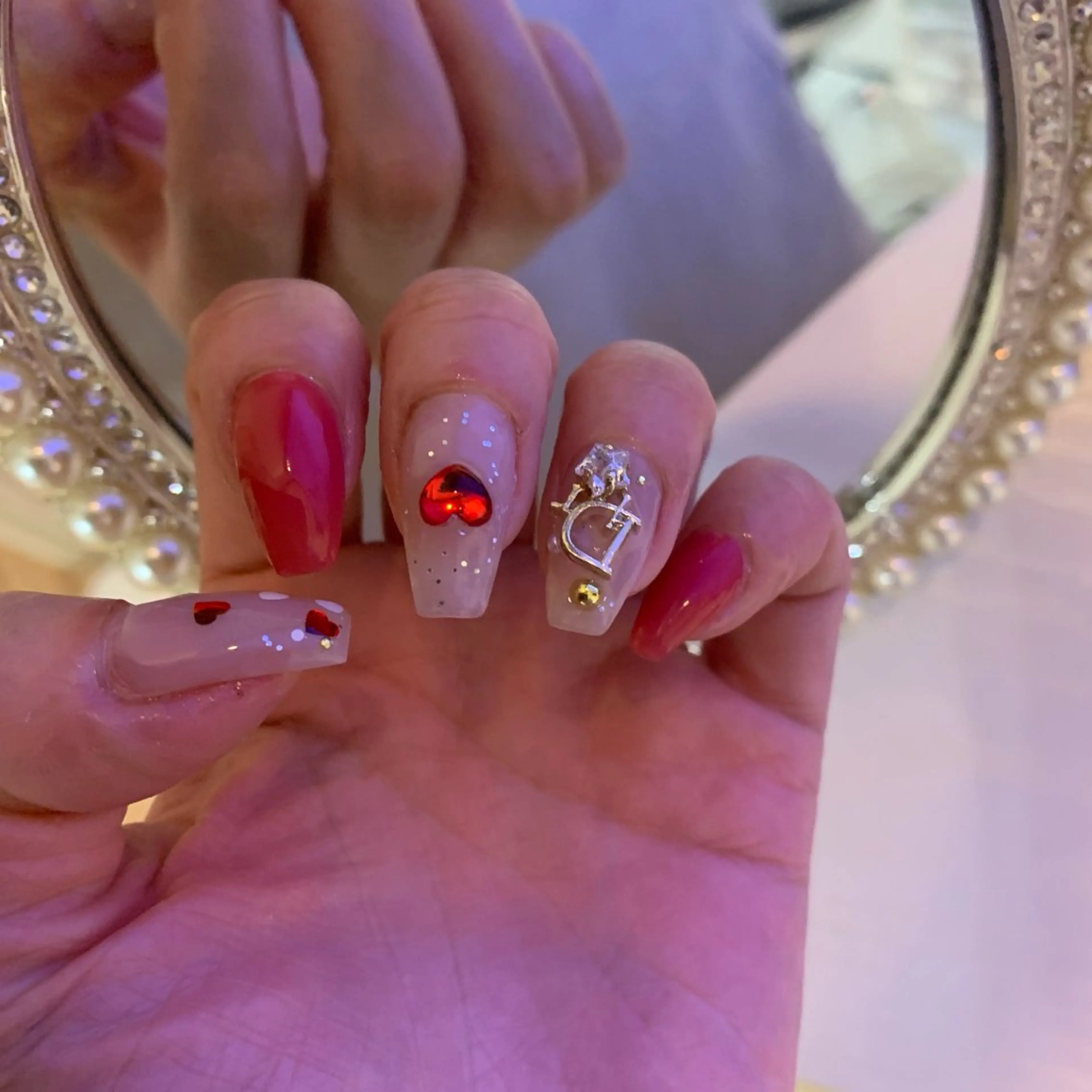 ネイル ハンドネイル La neige* yuki 🐩🌙のネイルデザイン