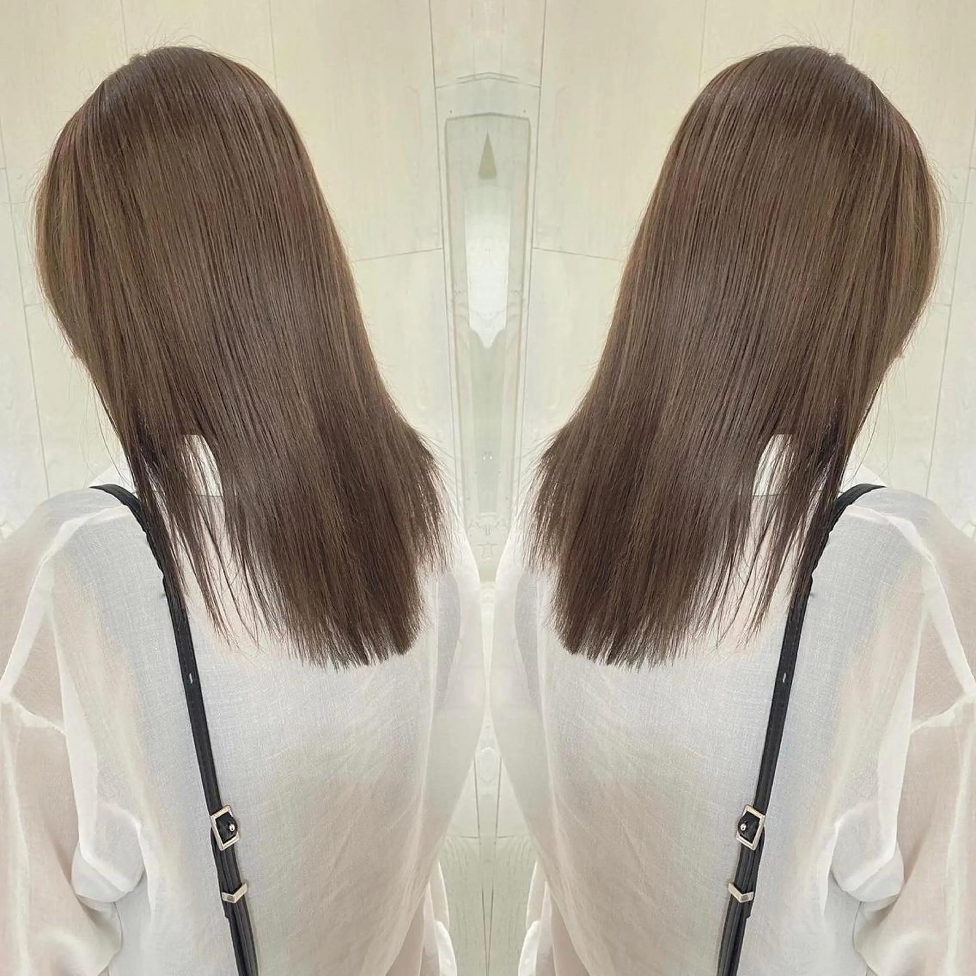 ミディアム カラー アッシュ 外国人風カラー レイヤーカット トリートメント カット ヘアカラー トリートメント 河合秀明/ショート /ボブ/レイヤーのヘアスタイル