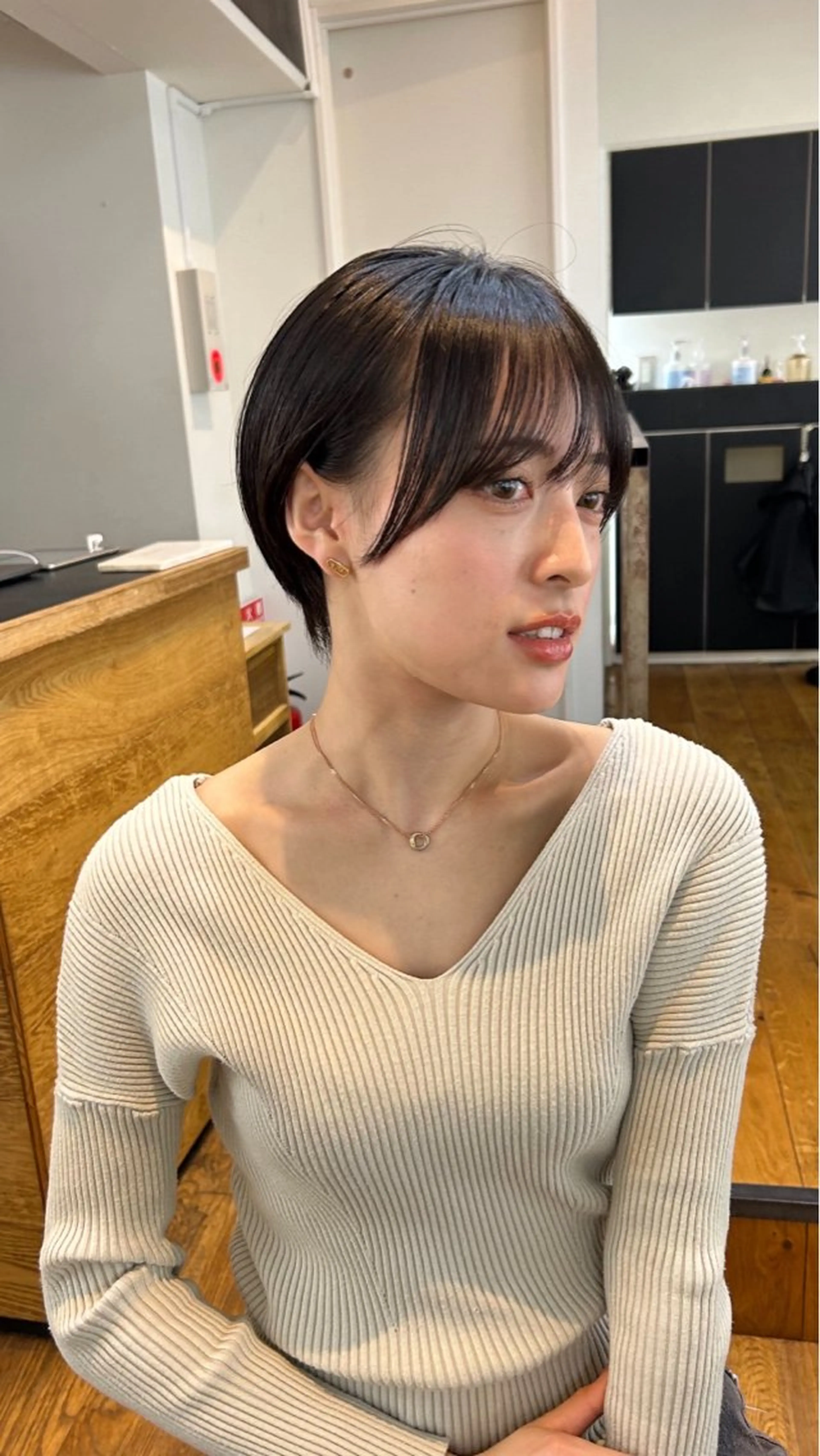 ショート ショートヘア 神戸ボブ✂️ ioe三宮/田 伸佳のヘアスタイル