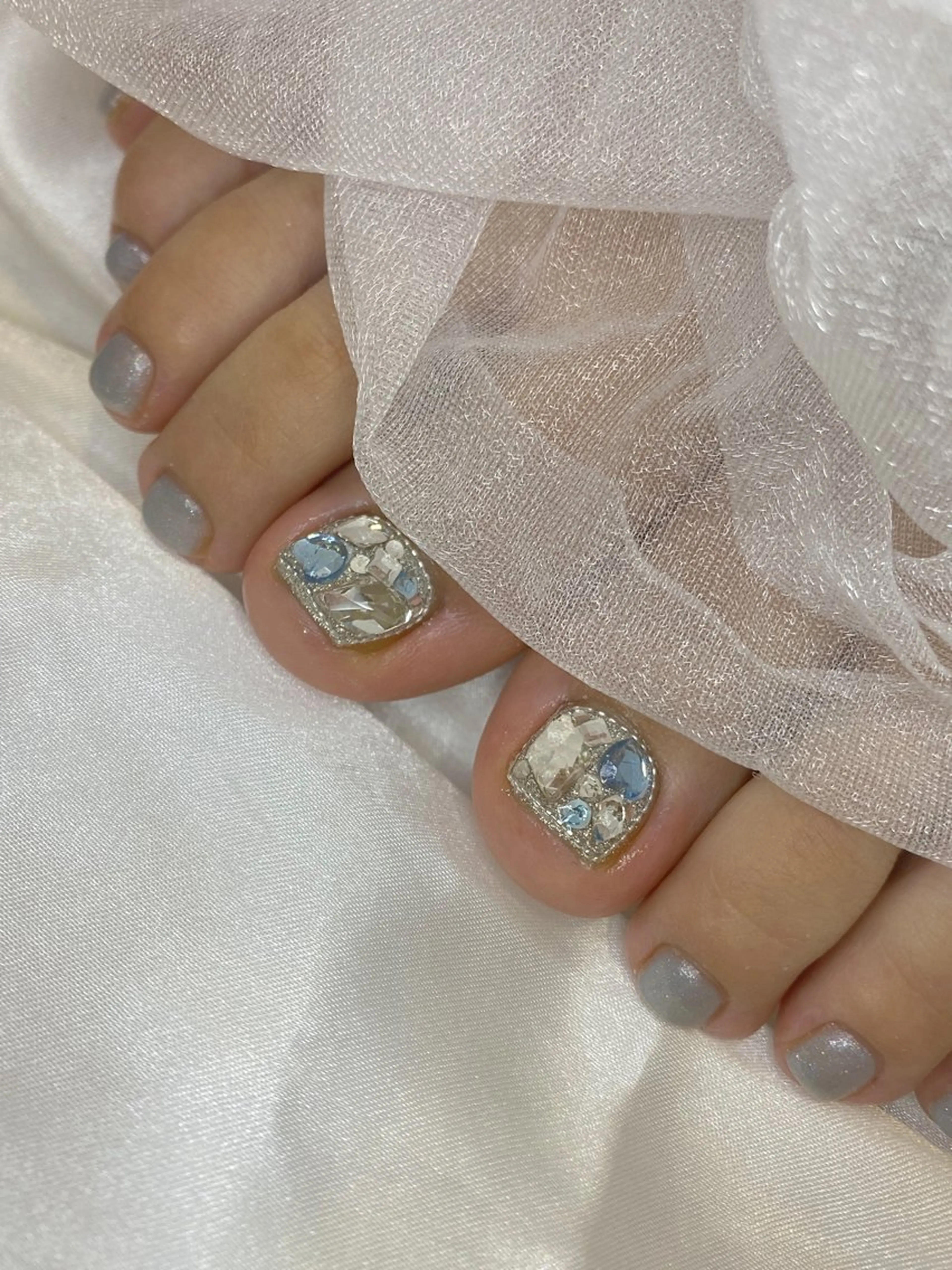 ネイル フットネイル shareplus honmachi所属・Lim nail🤍 Ayaのネイルデザイン
