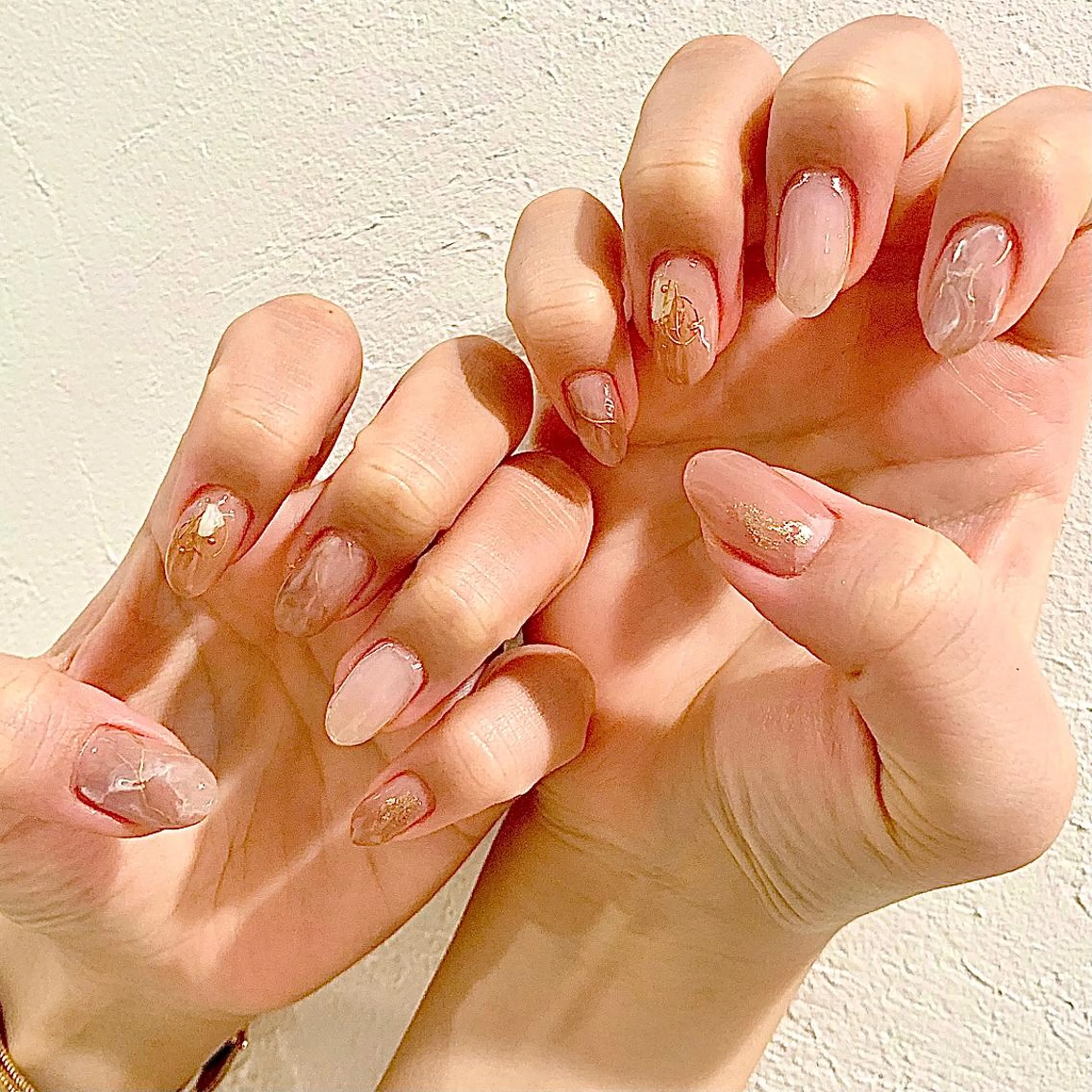 ネイル ニュアンスネイル Sato. Mのネイルデザイン