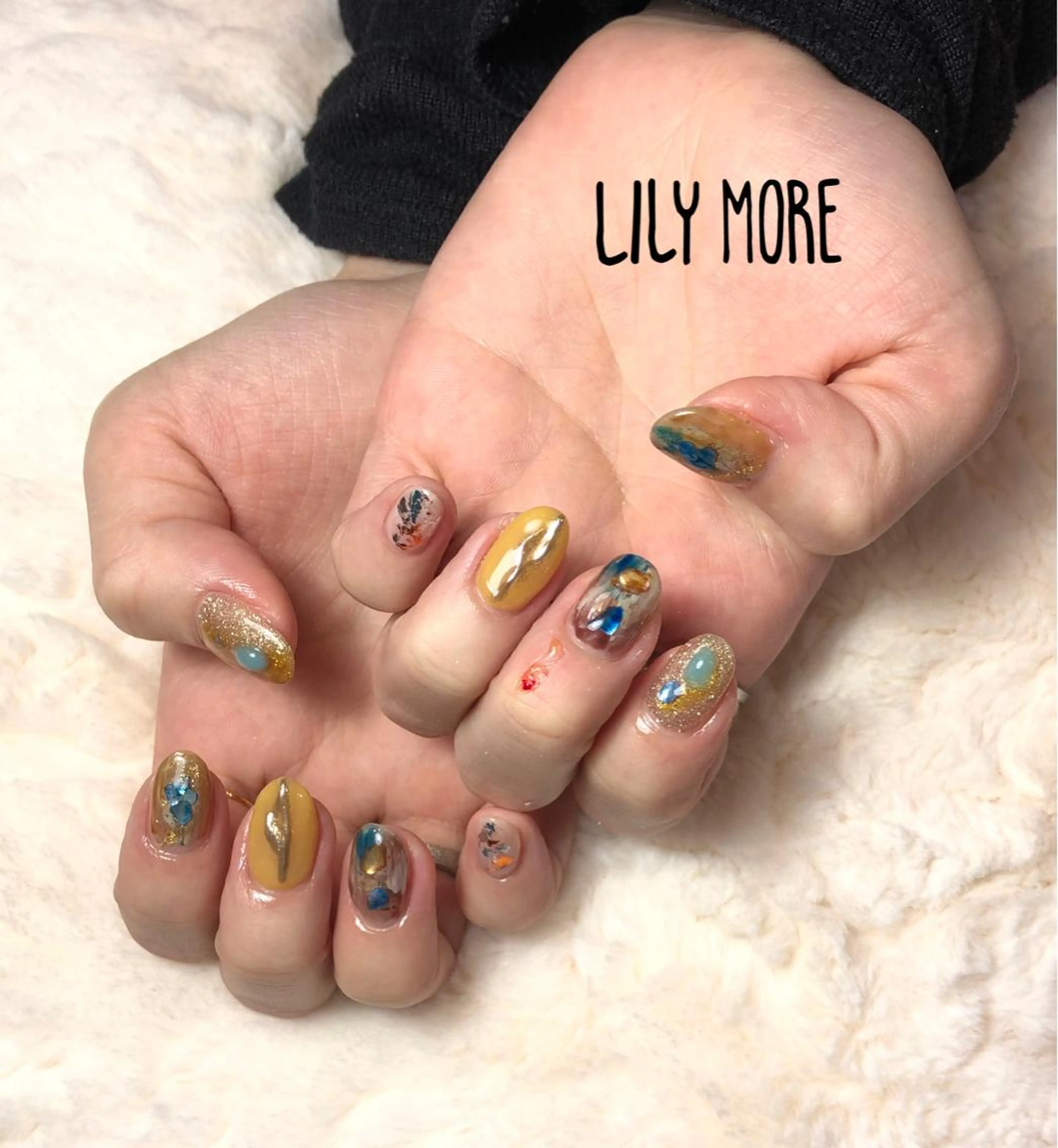 ネイル ニュアンスネイル Lily closetのネイルデザイン