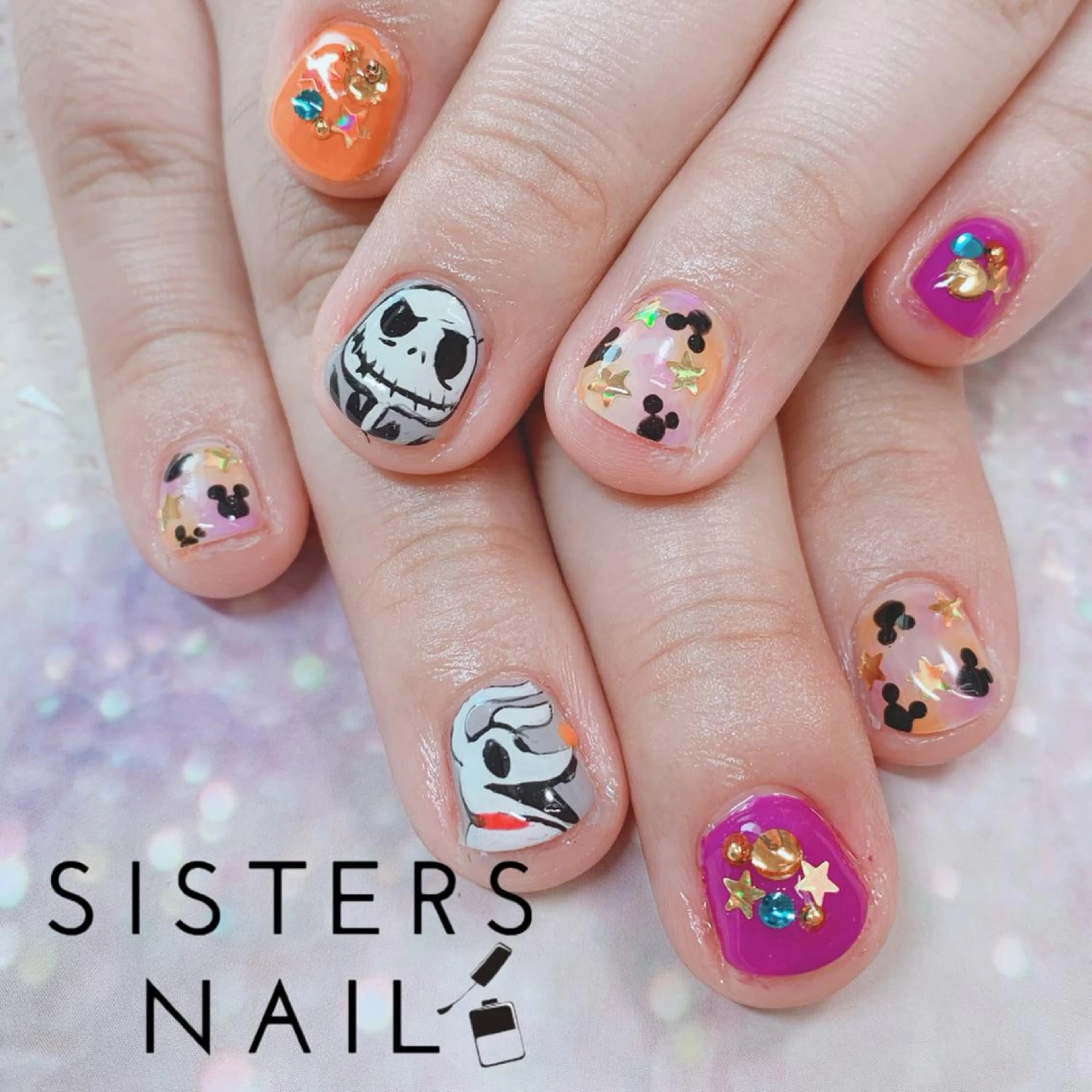 ネイル ハンドネイル ハンドケア sisters nail.fのネイルデザイン