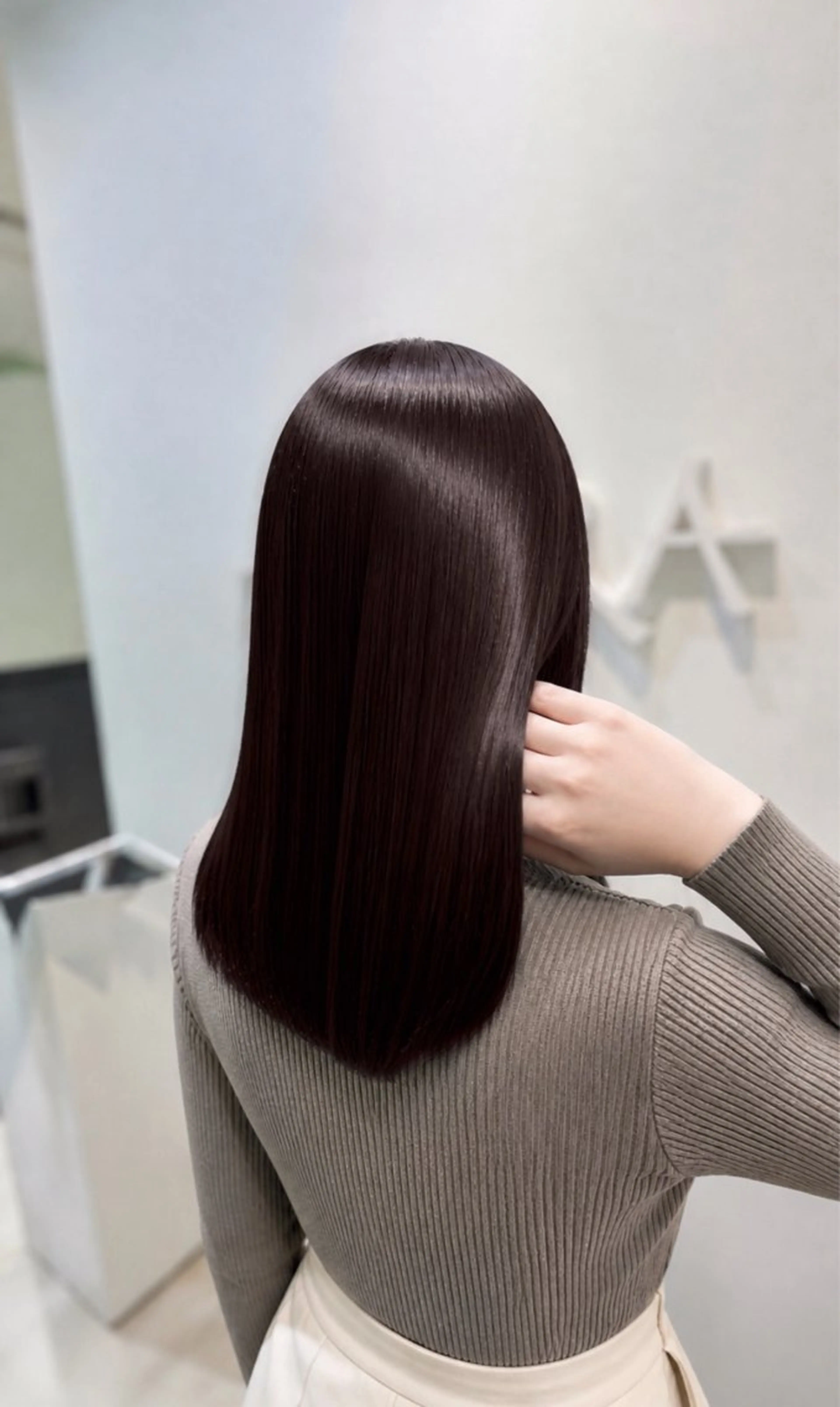 【5月限定🩰♡】カット＋艶感カラー🎀/♡1step treatment♡の写真
