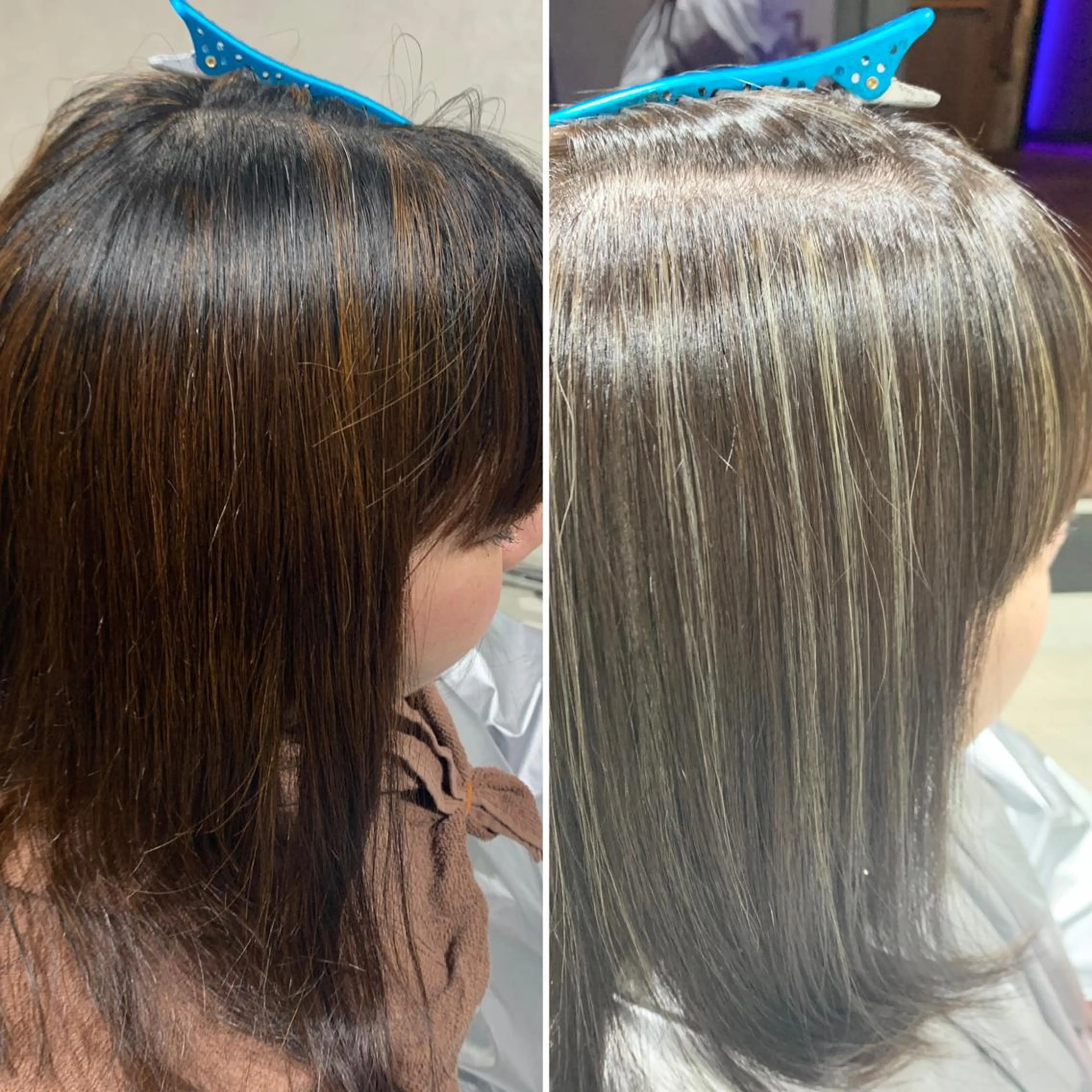 ミディアム カラー ヘアカラー トリートメント 岡崎勇人/レイヤー/ 韓国/ケラチンTRのヘアスタイル