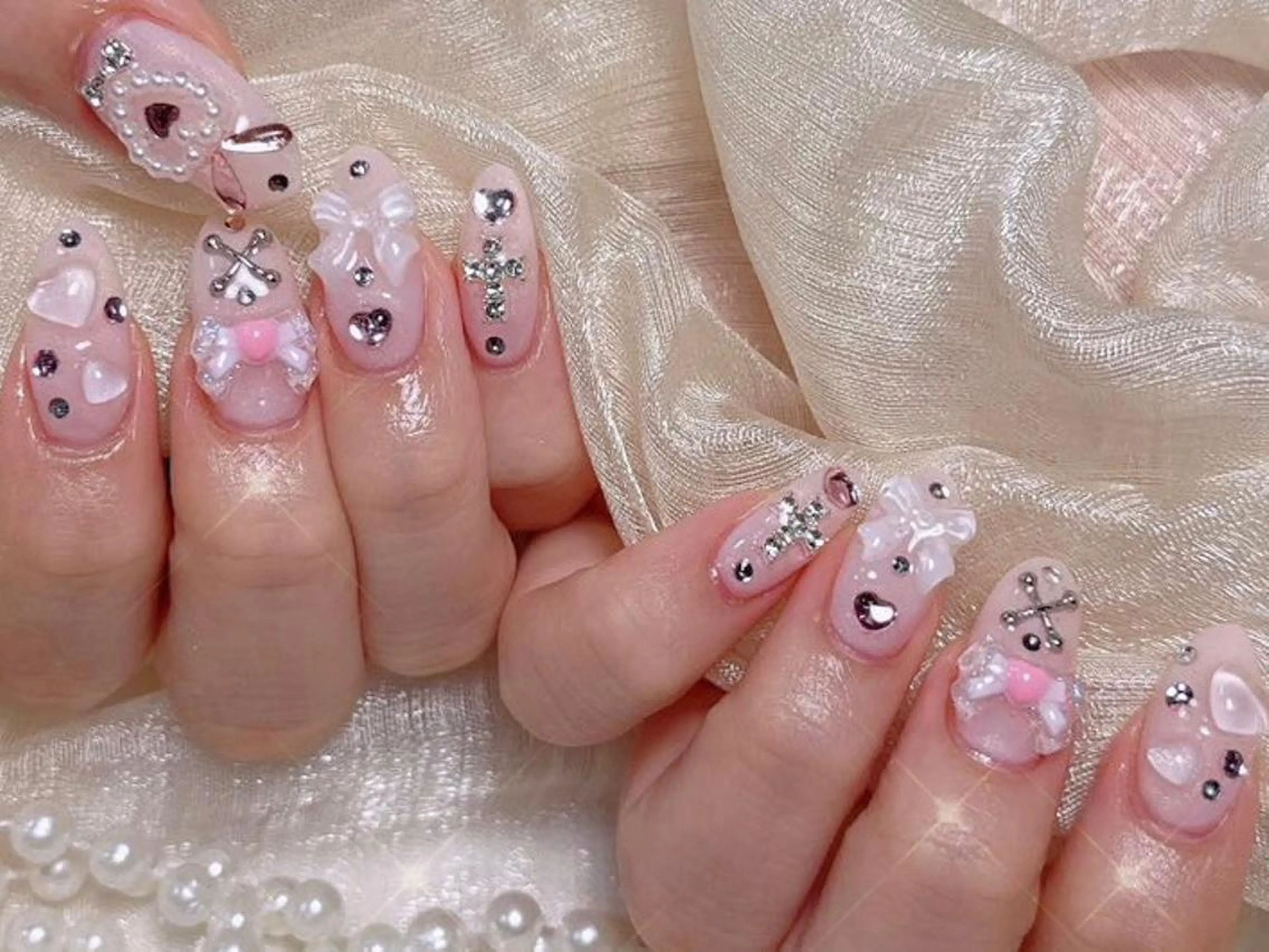 ネイル 🦋チップ長さだし 専門店🦋のネイルデザイン