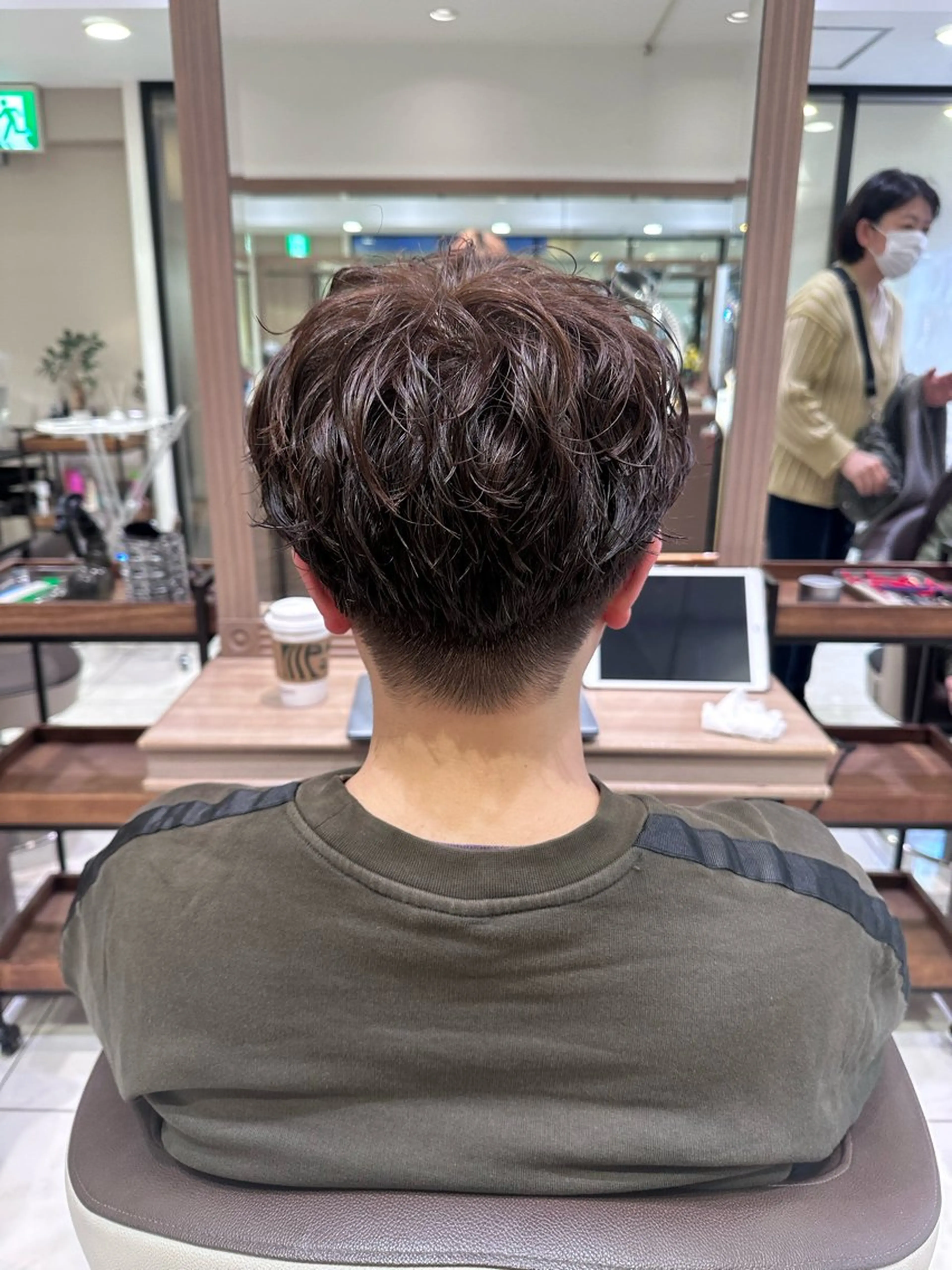 パーマ メンズ カット パーマ ヘアセット/メンズ パーマChihoのヘアスタイル