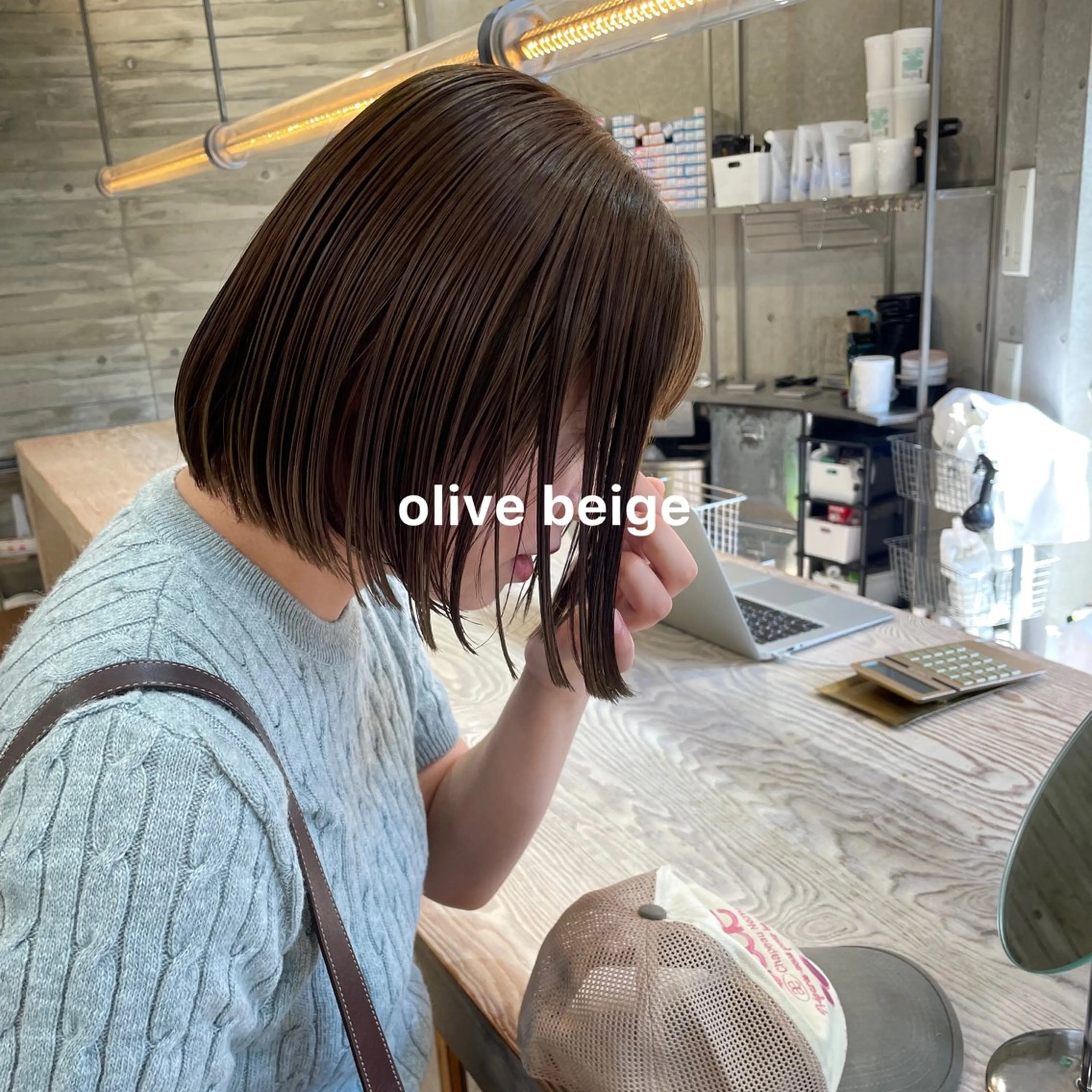 カラー 暖色カラー推し/ トヤエリコのヘアスタイル