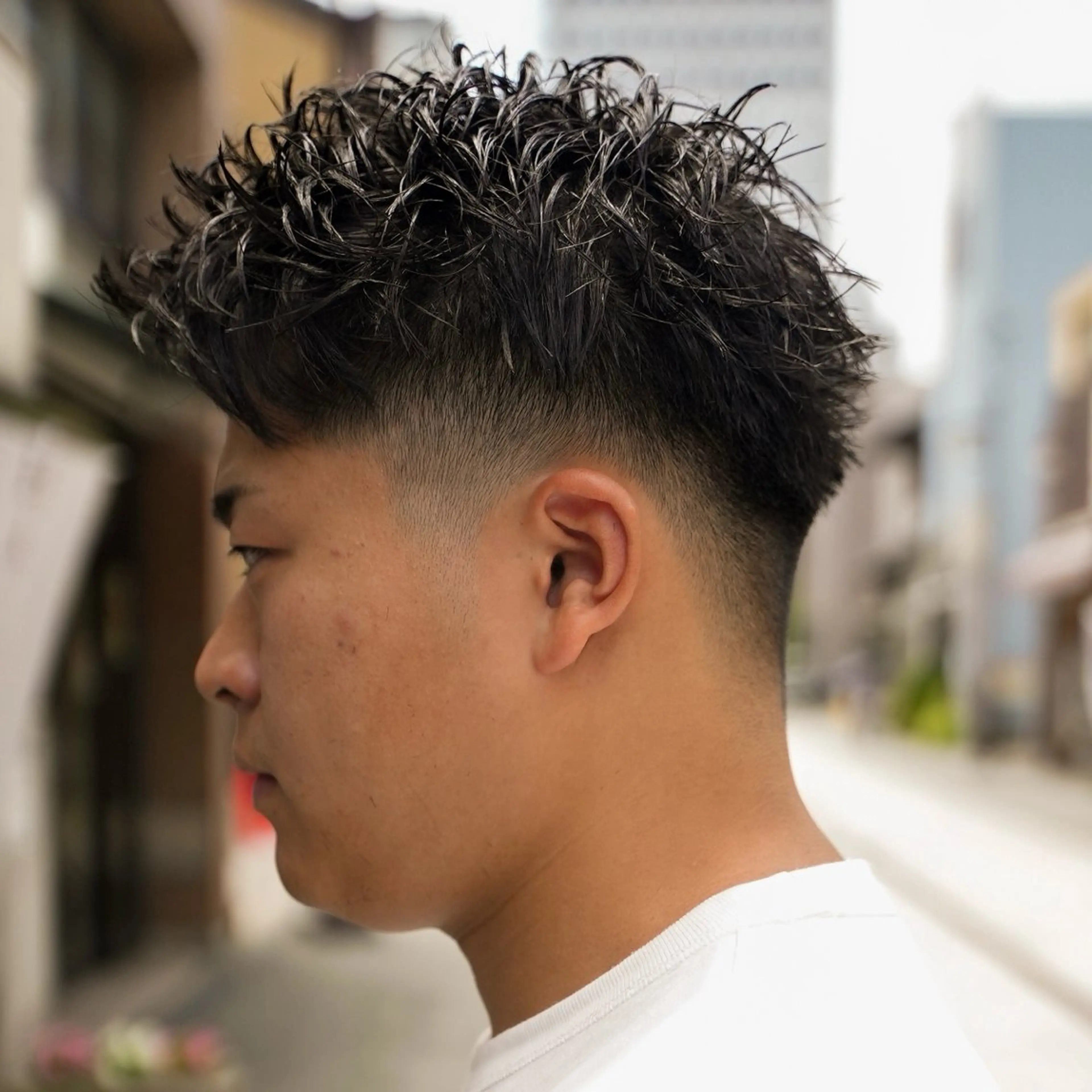 メンズ メンズパーマ カット パーマ ARATA / tap/県庁近くのヘアスタイル