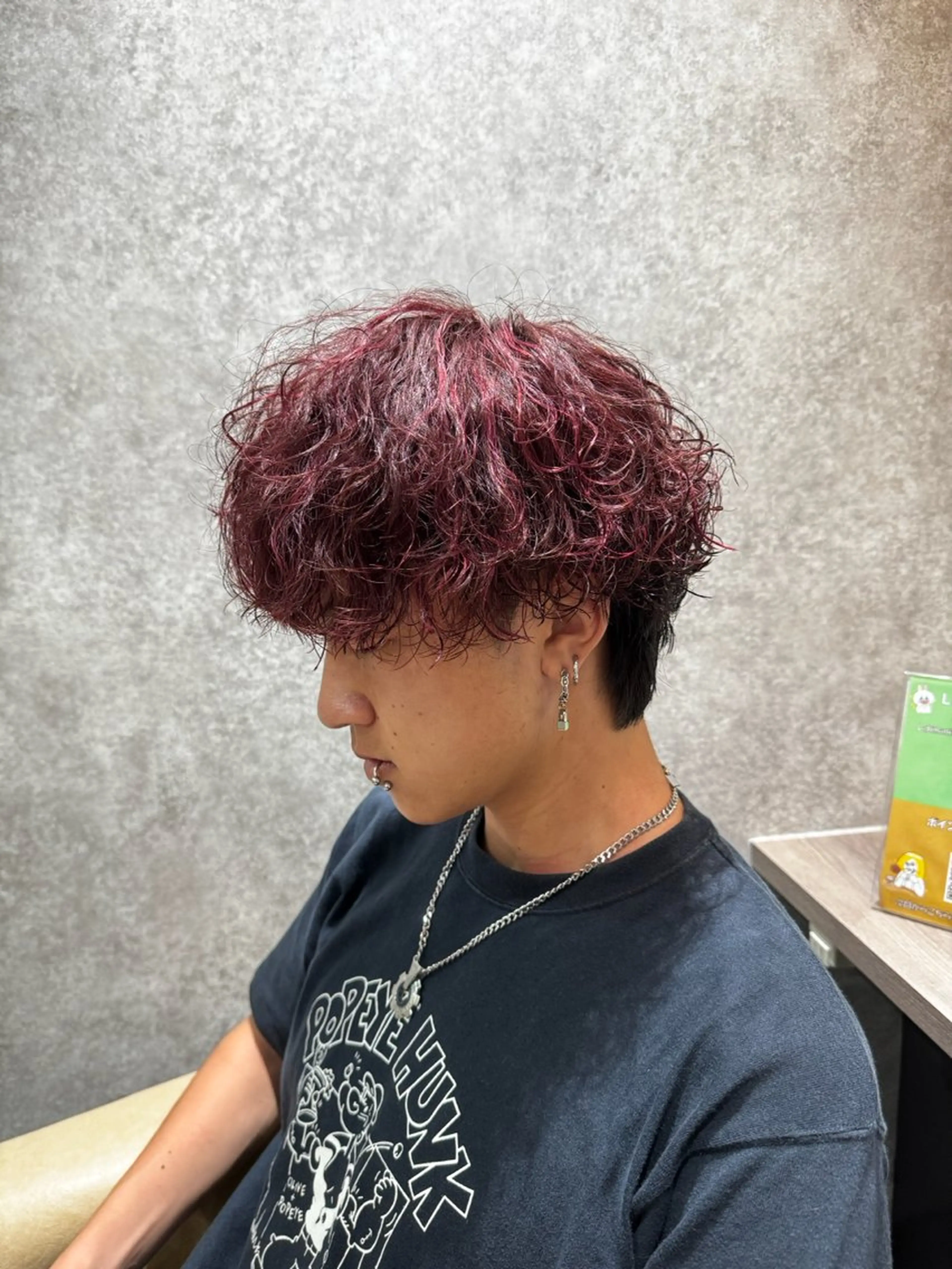 パーマ 奈良 心優のヘアスタイル