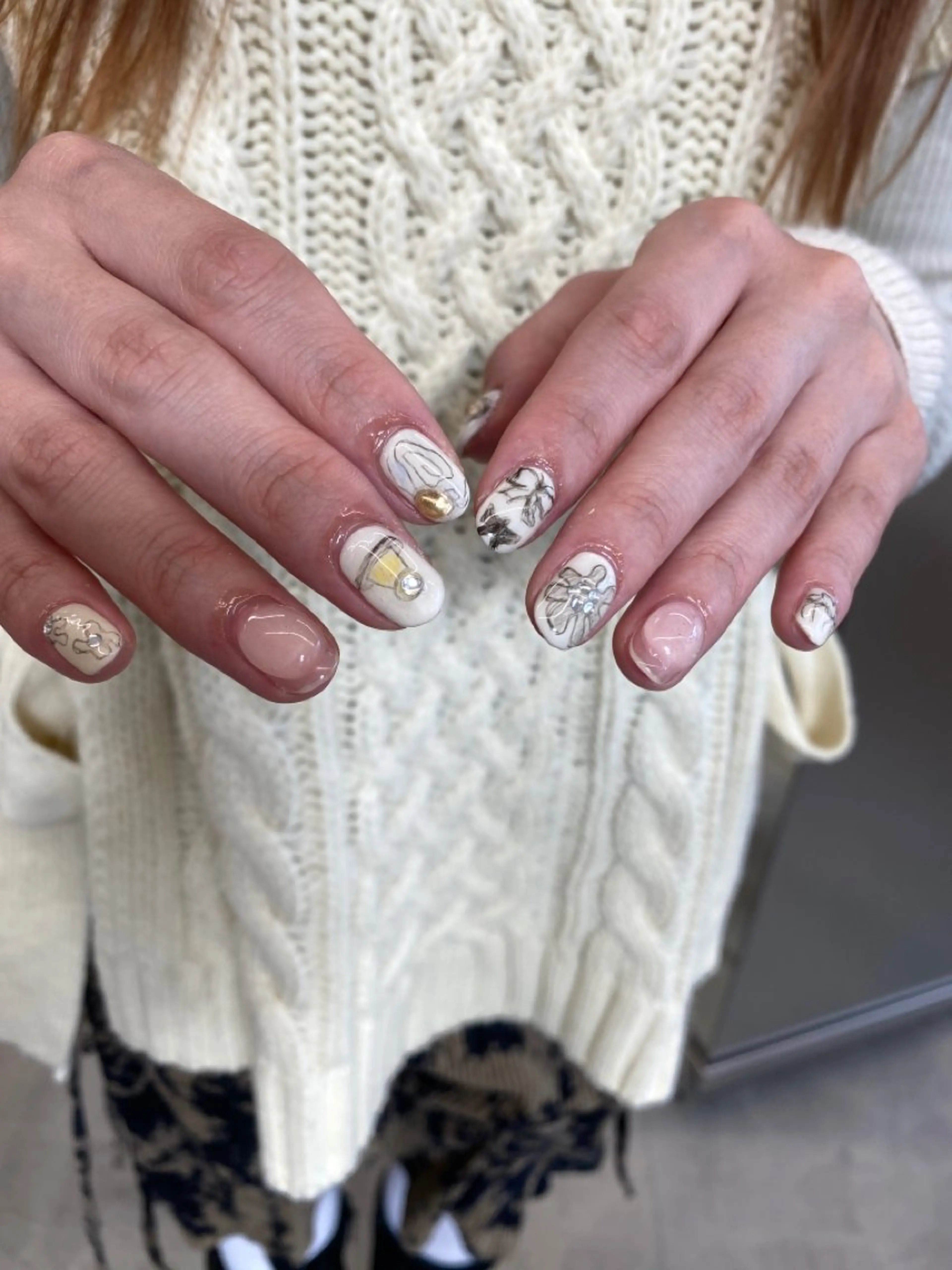 ネイル ぷっくりネイル chika ／ nailのネイルデザイン