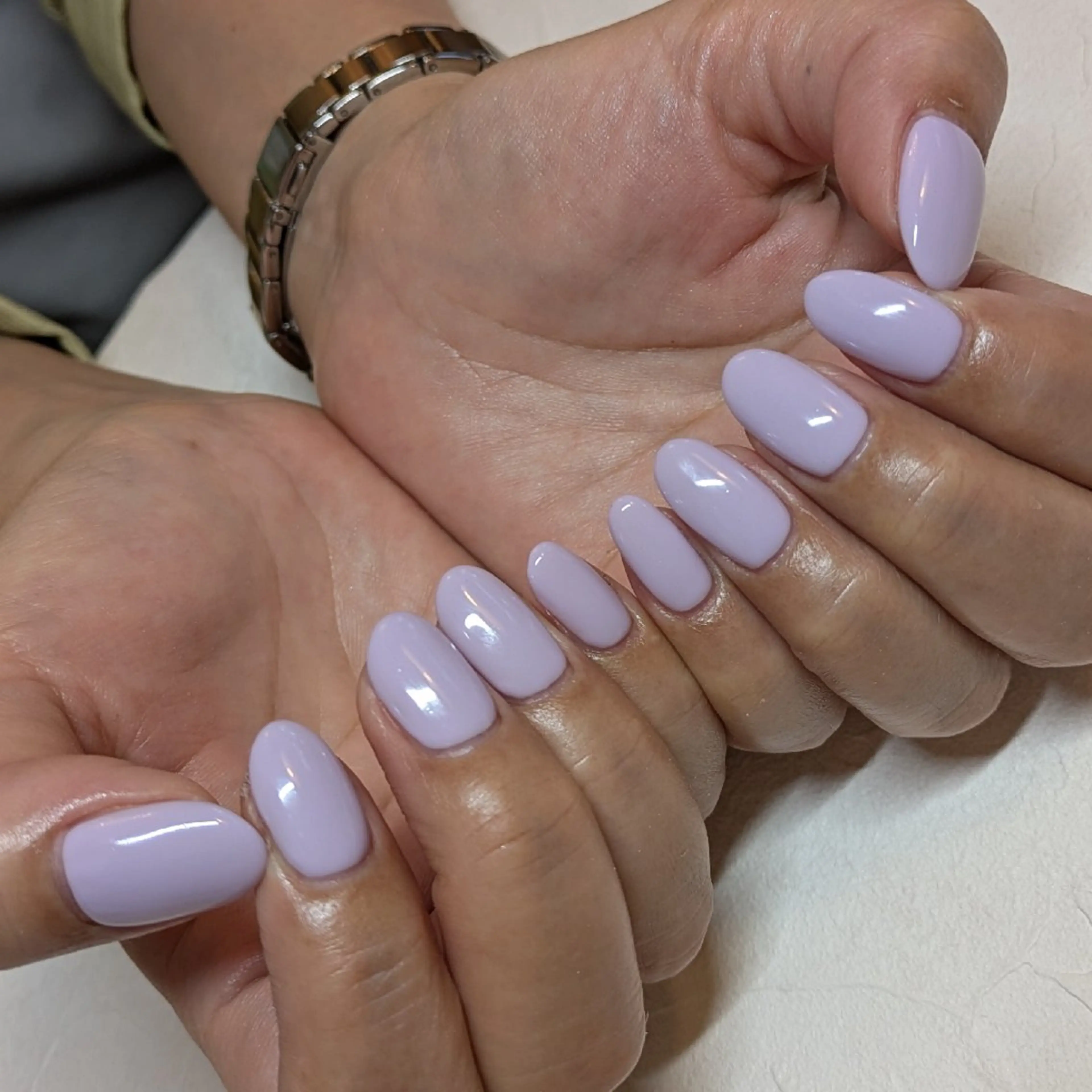 ネイル ワンカラーネイル ジェヌインネイル 河内のネイルデザイン