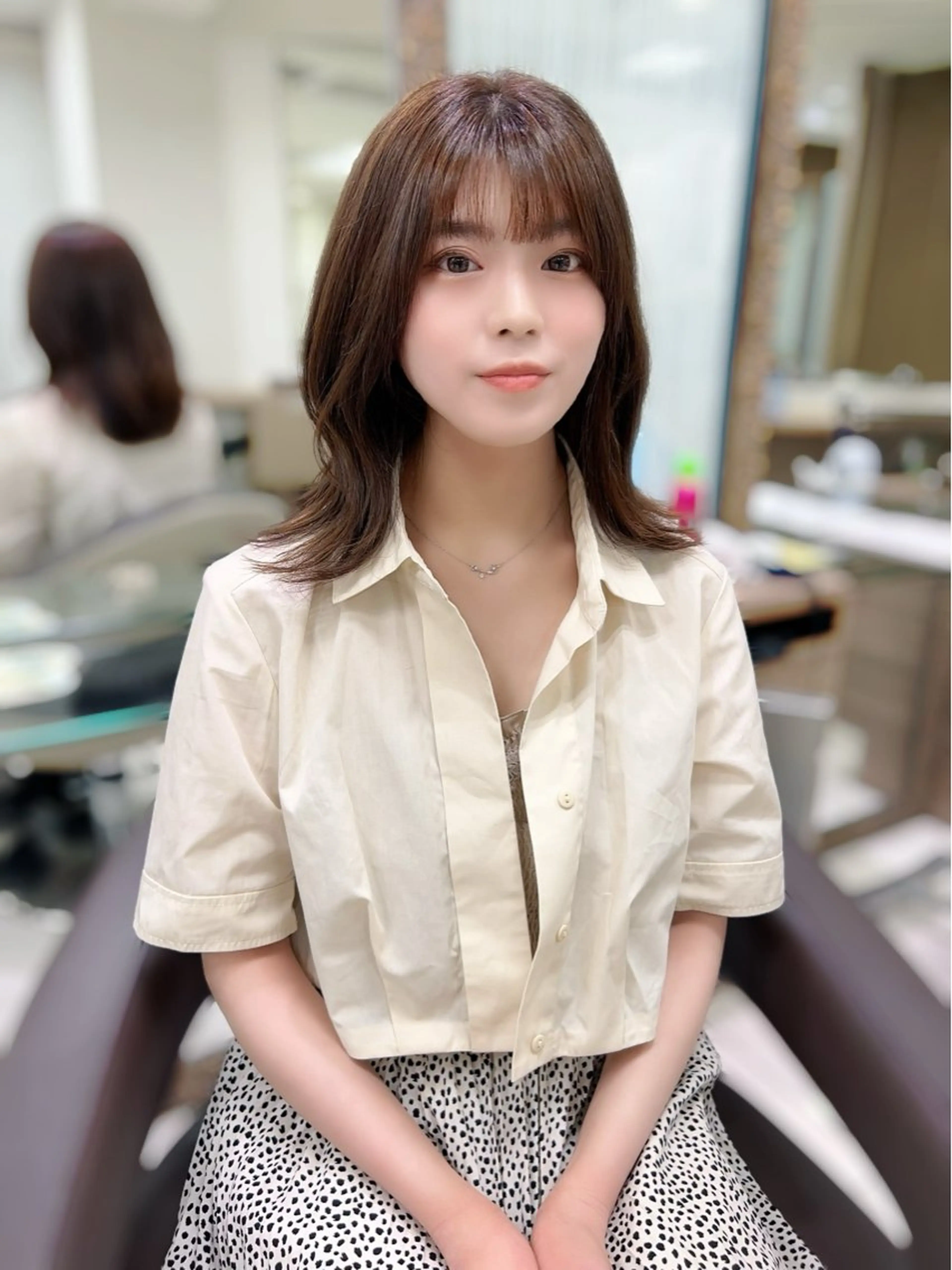 ミディアム miiro 長津田 髪質改善　フジムラのヘアスタイル