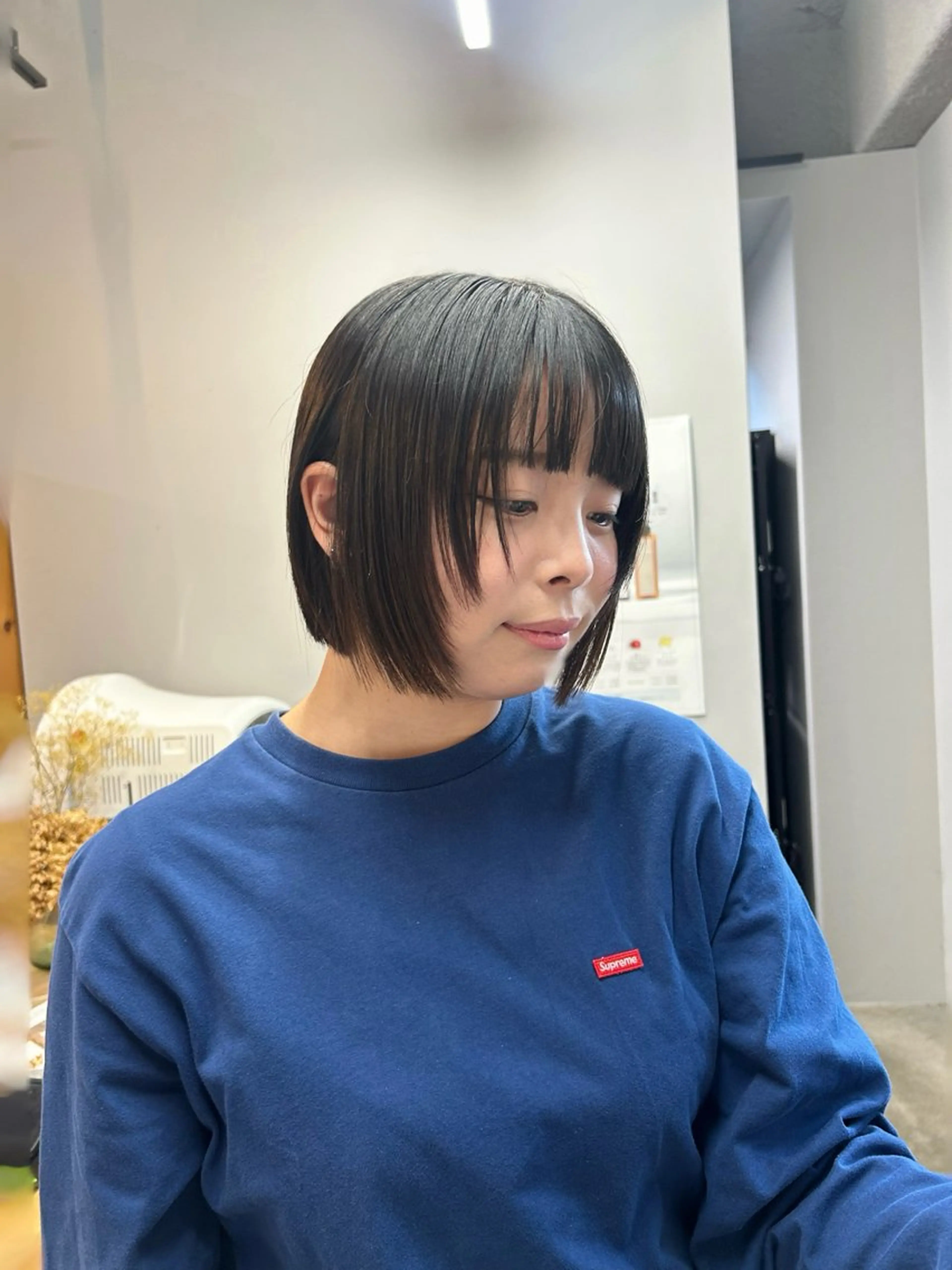 ショート カラー ボブ カット ヘアカラー トリートメント ラフで可愛いヘア 🐈‍⬛Rukaのヘアスタイル