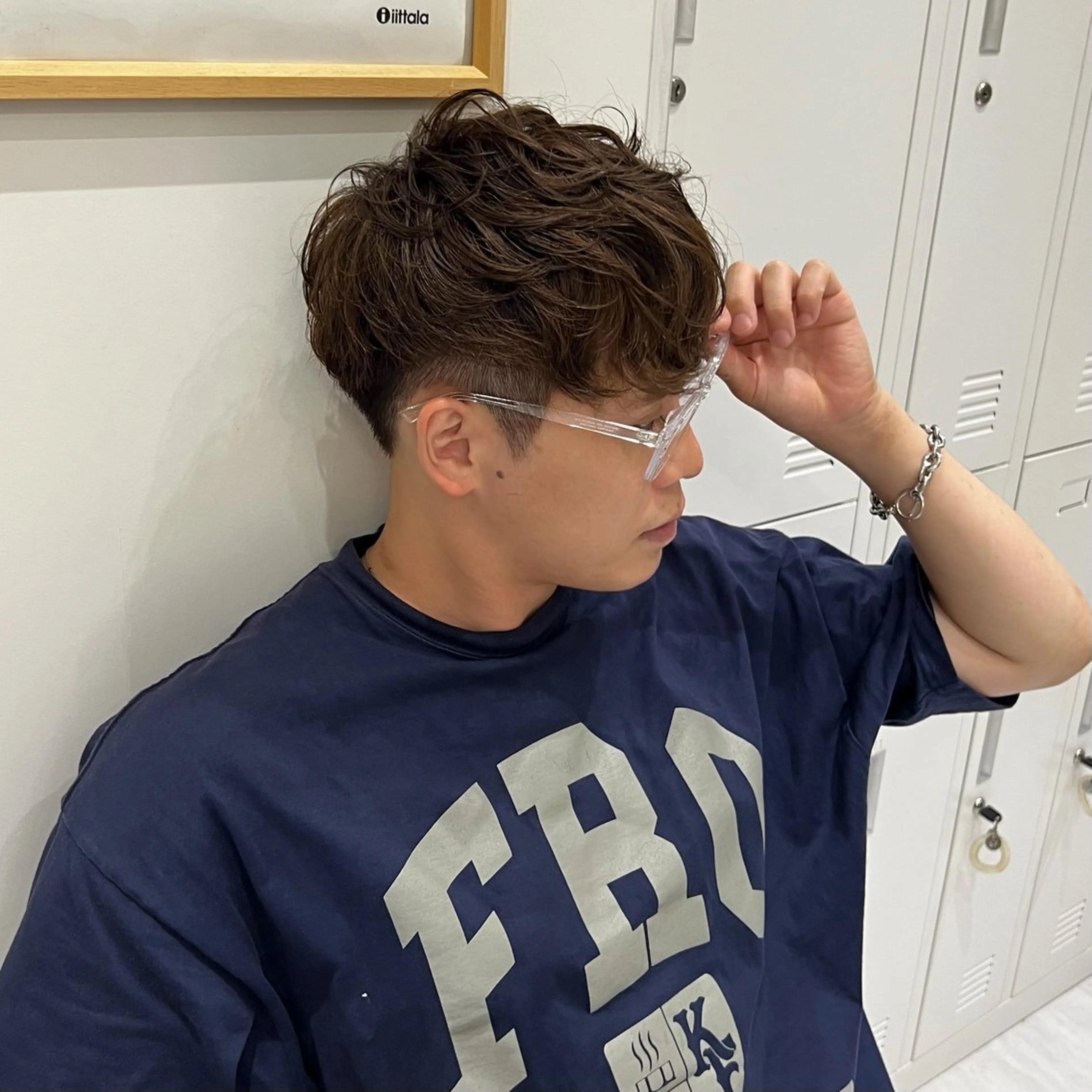 カラー メンズ メンズパーマ スペインカール カット パーマ 松田卓也🌟髪質改善 🌟縮毛矯正🌟艶髪のヘアスタイル