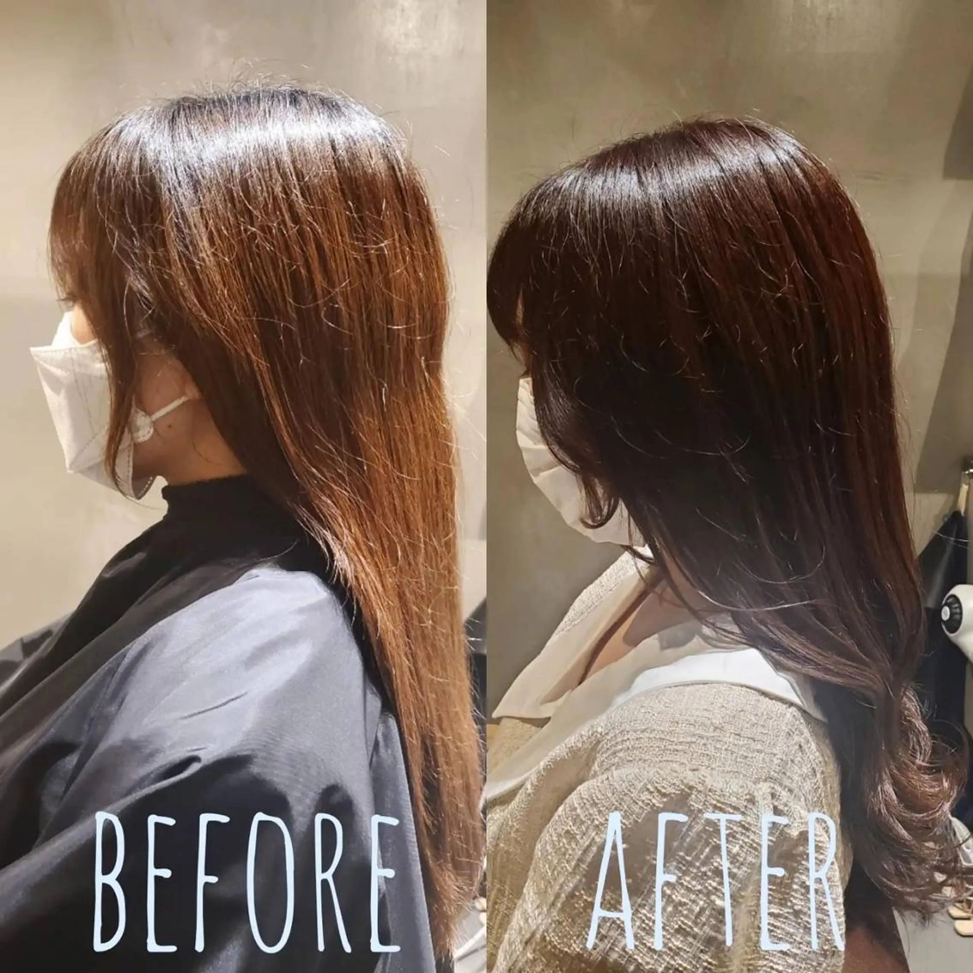 ロング カラー カット ヘアカラー トリートメント 酒井 実希子のその他イメージ