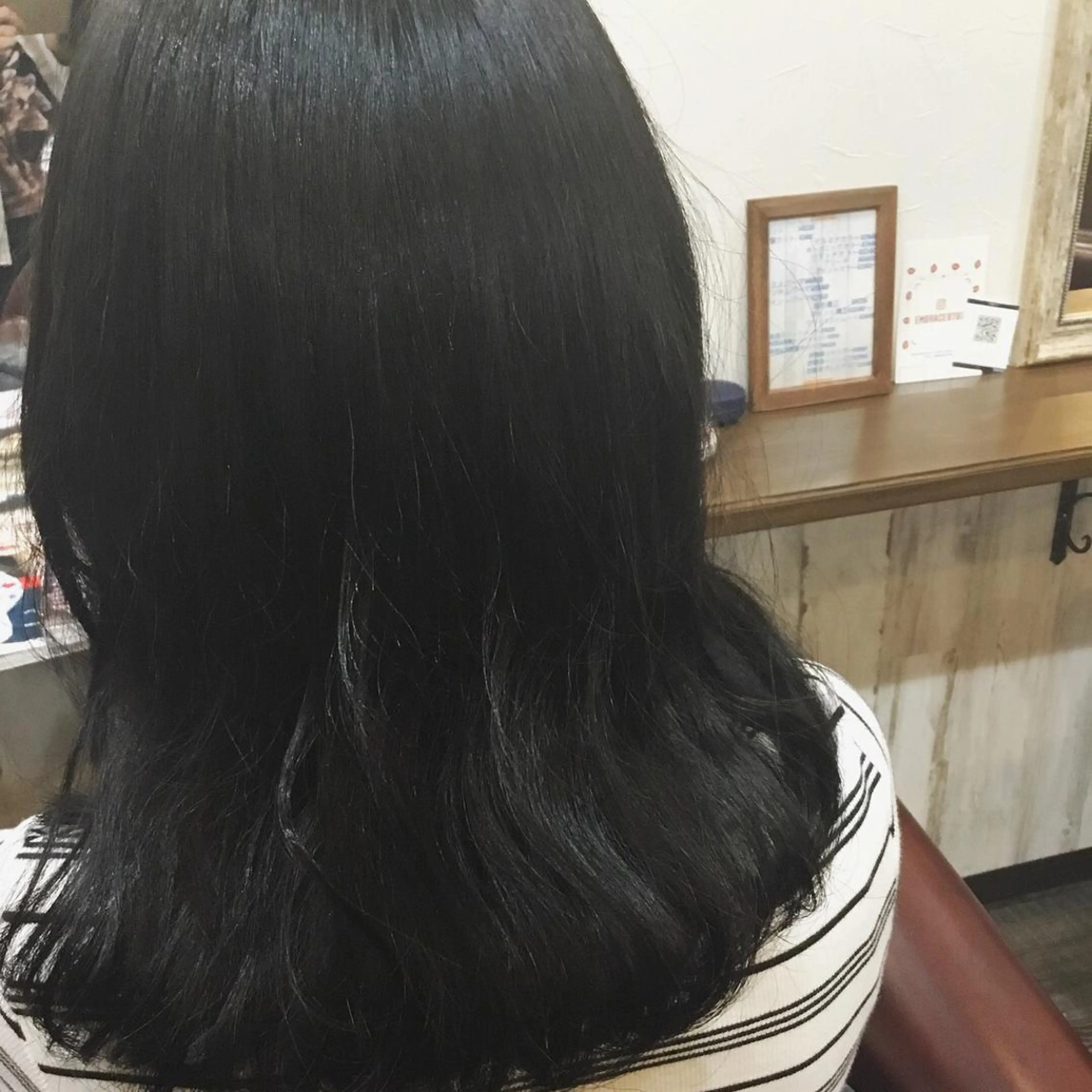 ミディアム カラー パーマ 金崎 新吾のヘアスタイル
