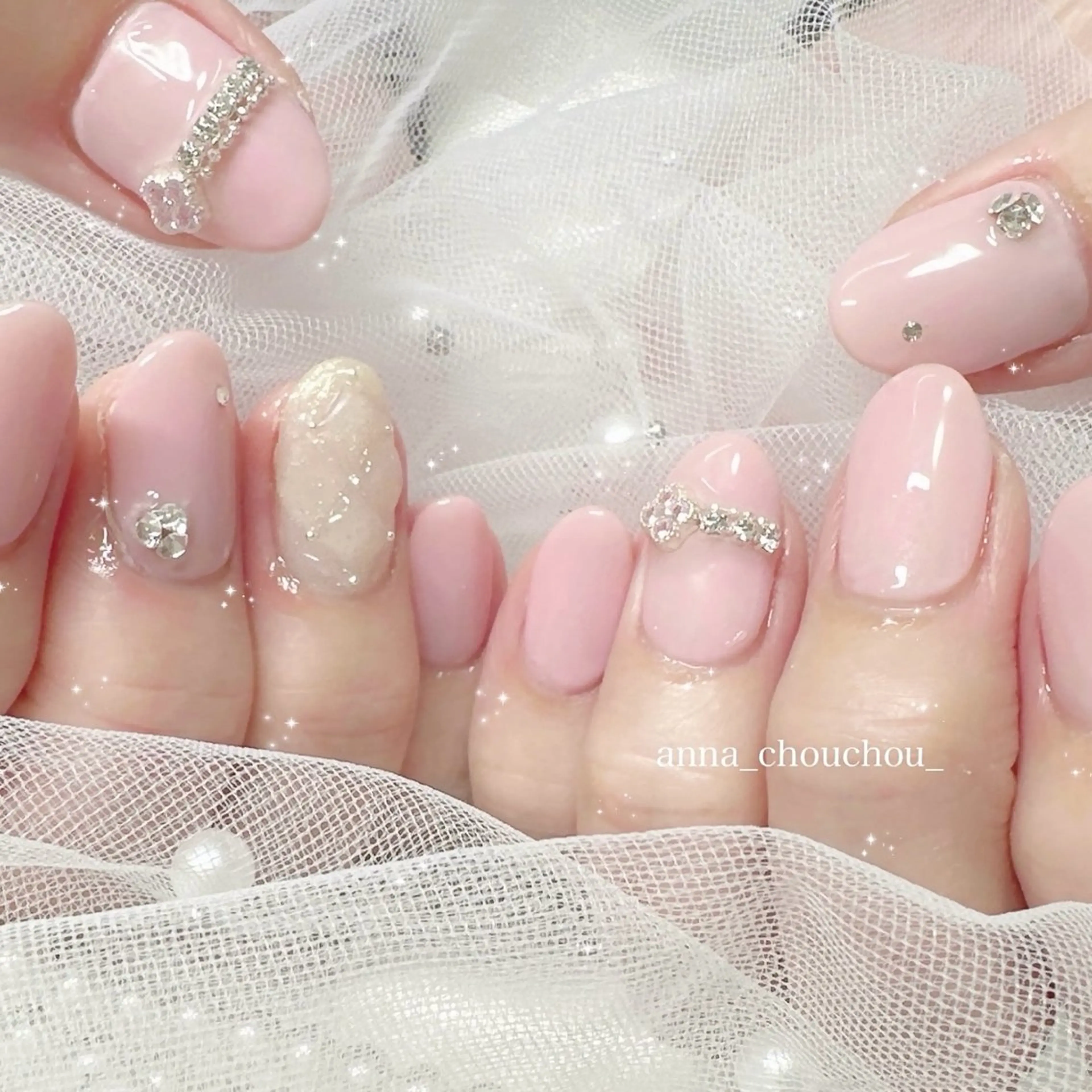 ネイル ハンドネイル Anna Sano⭐️のネイルデザイン