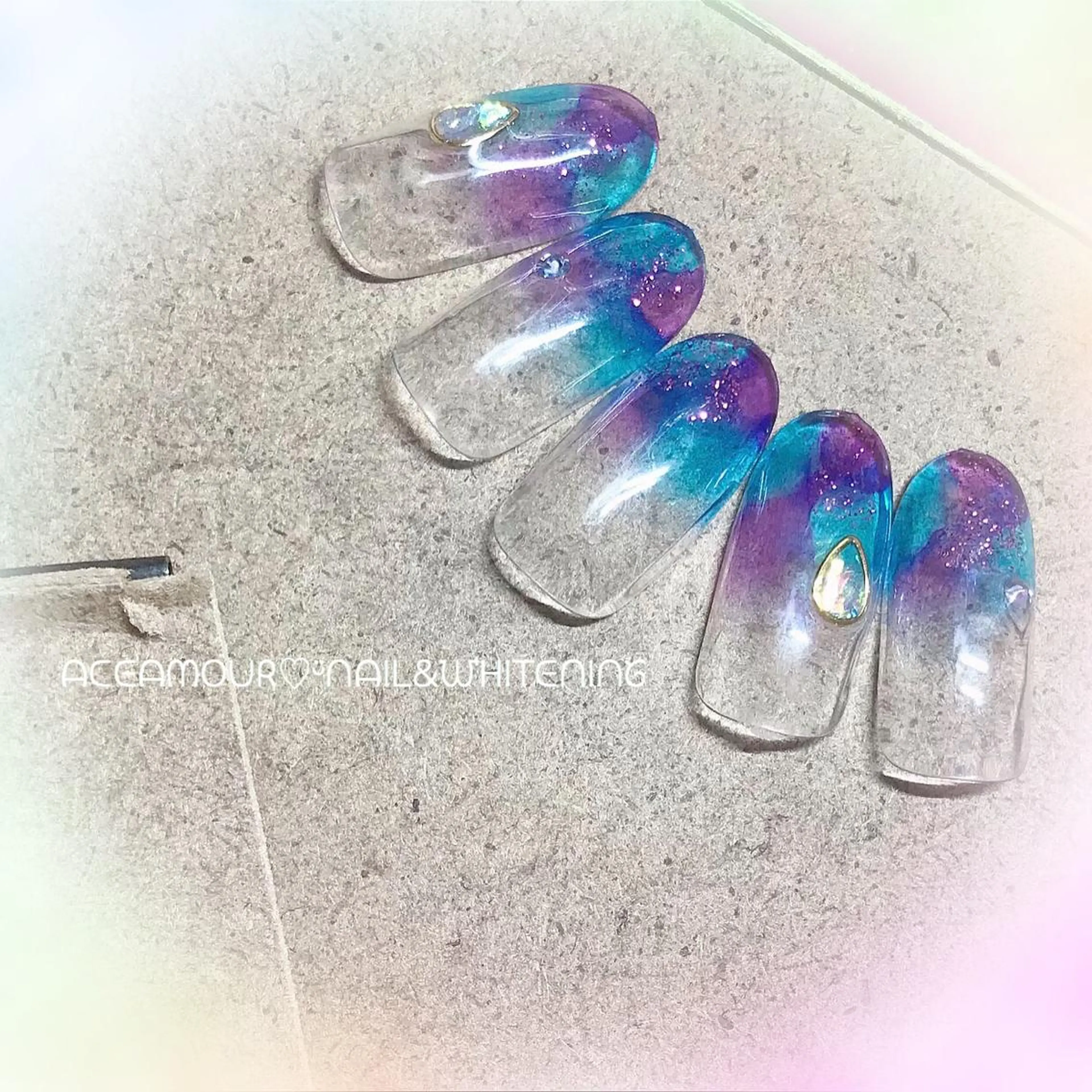 ネイル ネイル/耳つぼ /新ホワイトニングのネイルデザイン