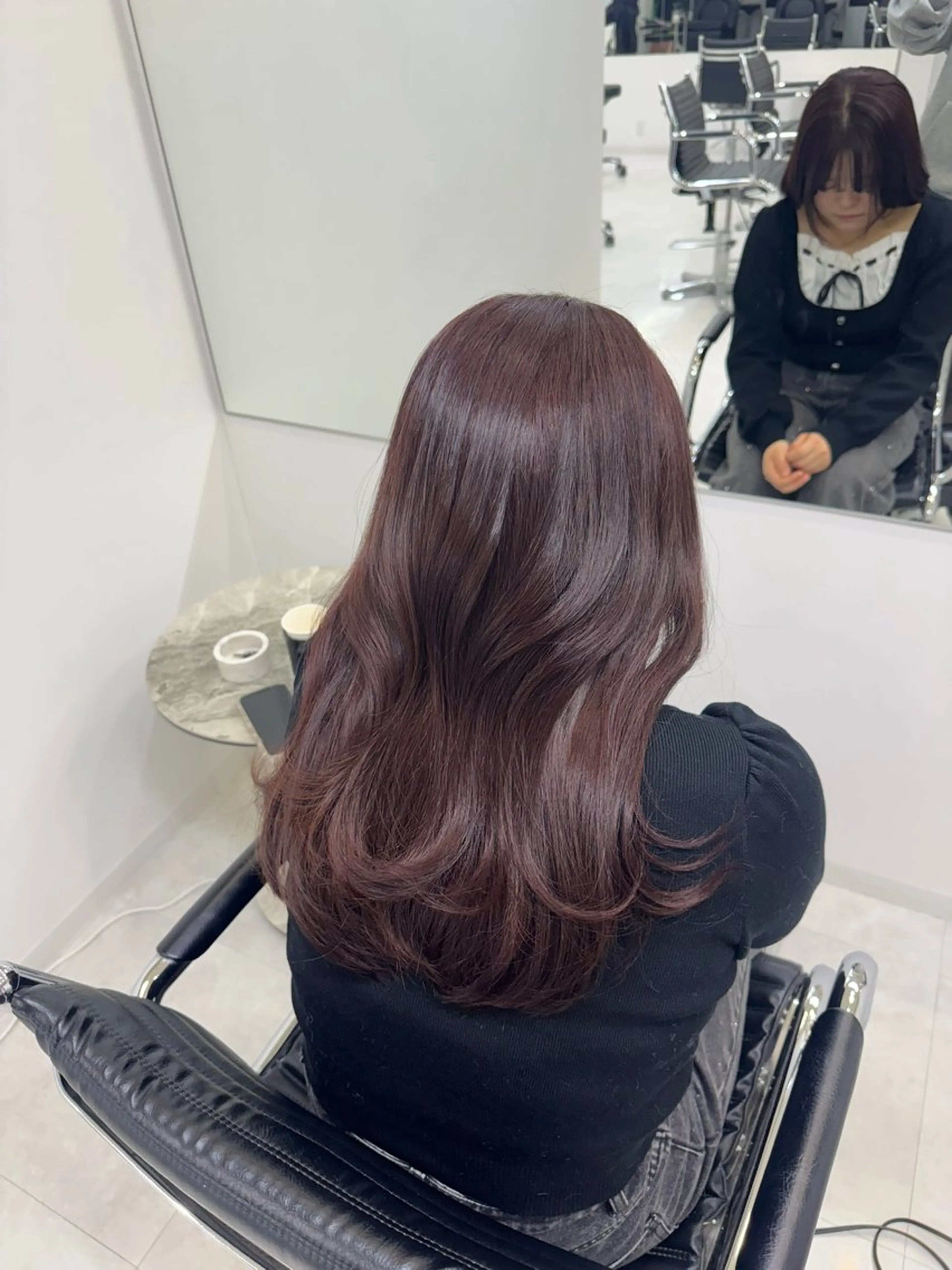 セミロング カラー ヘアカラー 透明感カラー✨ /YUYAのヘアスタイル