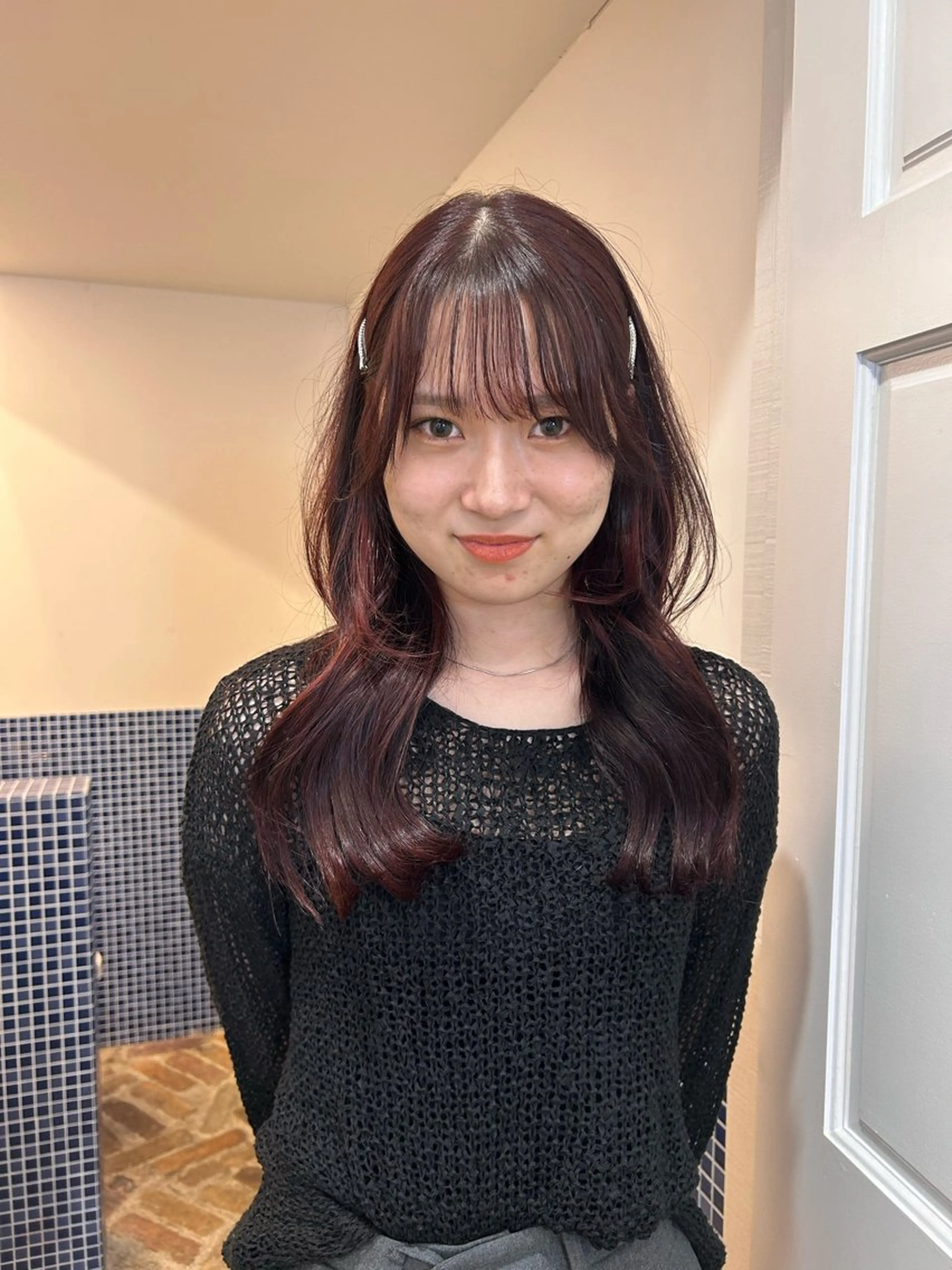 ロング カラー mi yuのヘアスタイル