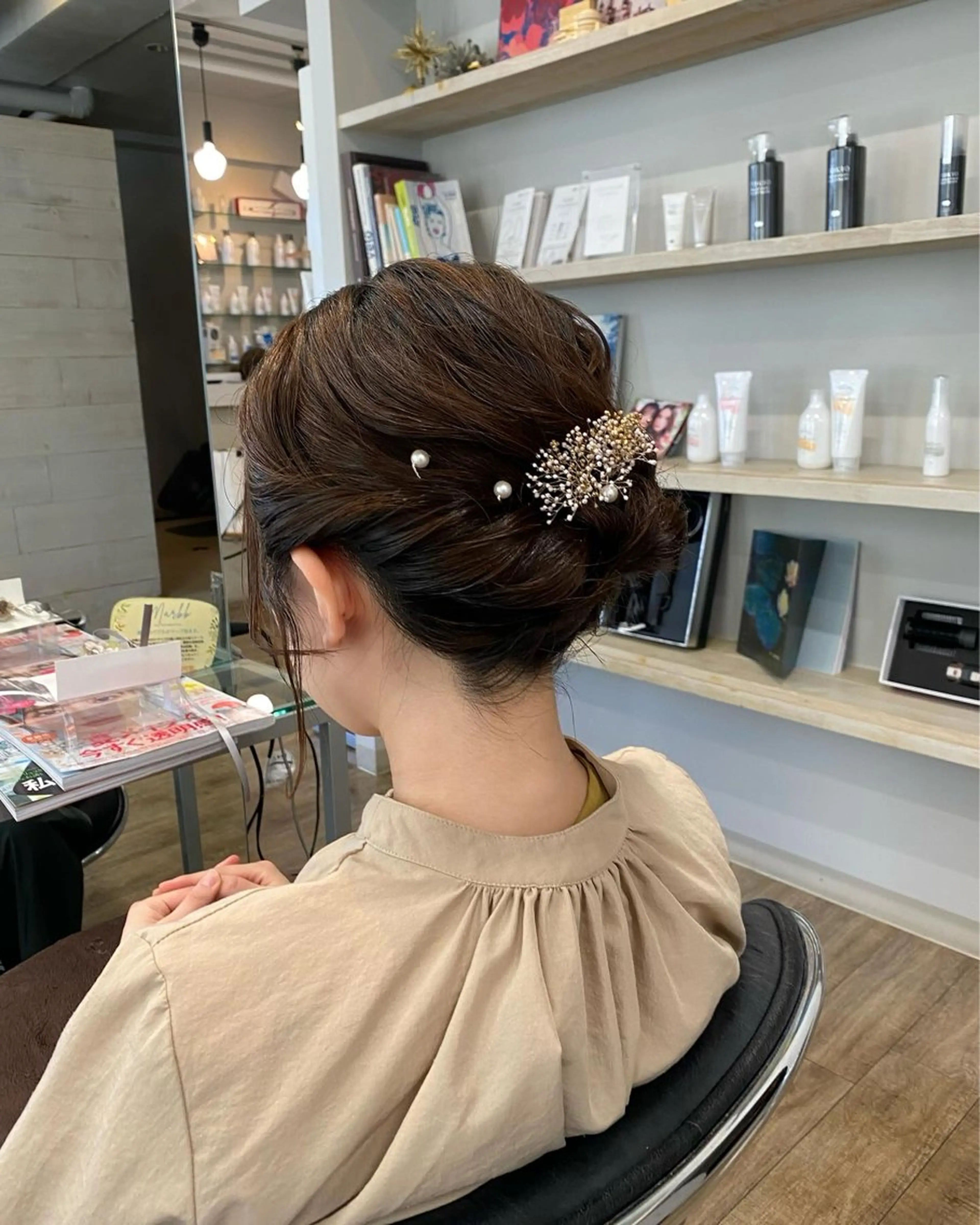 ミディアム ボブ ヘアセット アレンジ指名 no.1✨ｈａｋｏのヘアスタイル