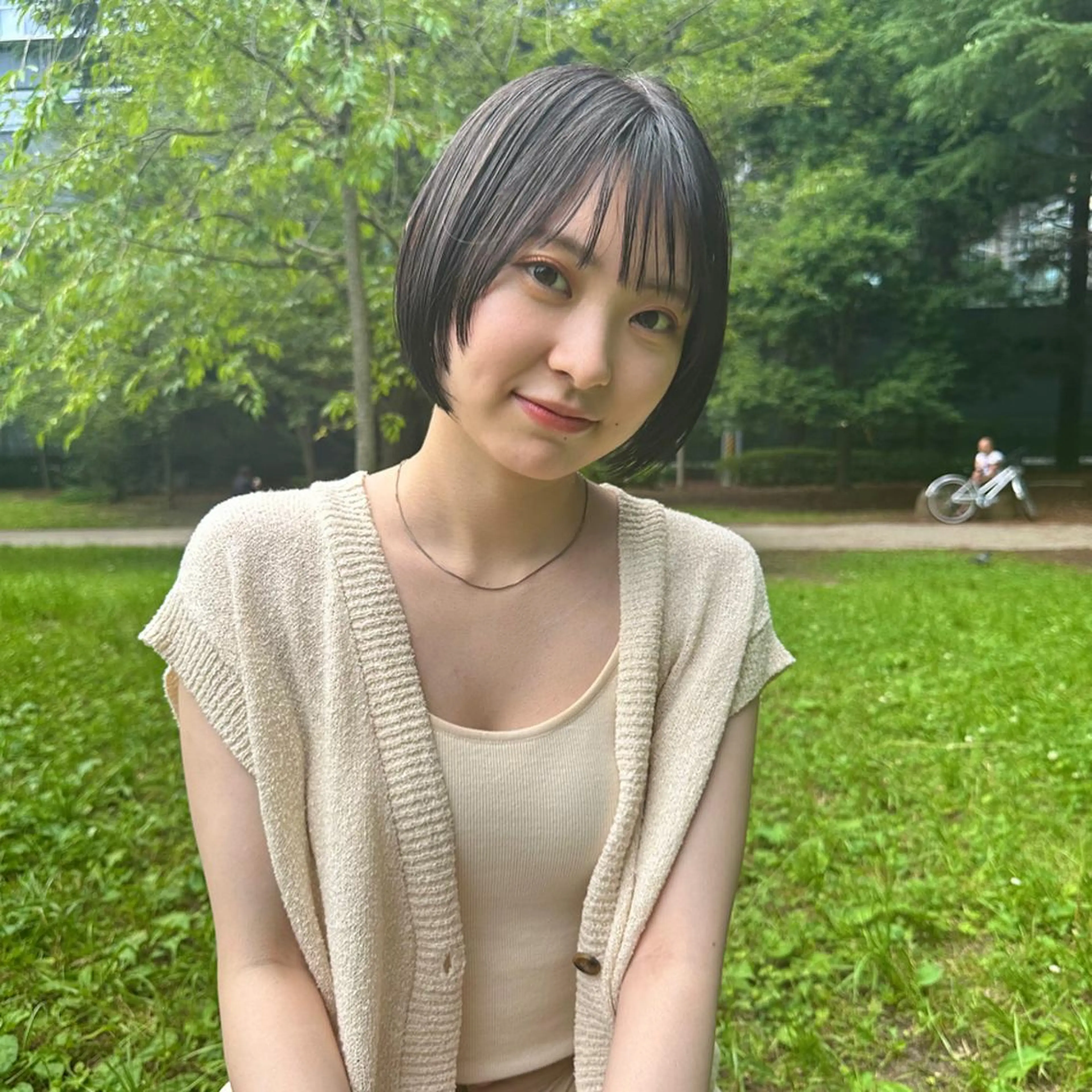 【大好評メニュー🙆‍♂️】カット＋🌙プレミアムケアカラー🌙＋トリートメントの写真