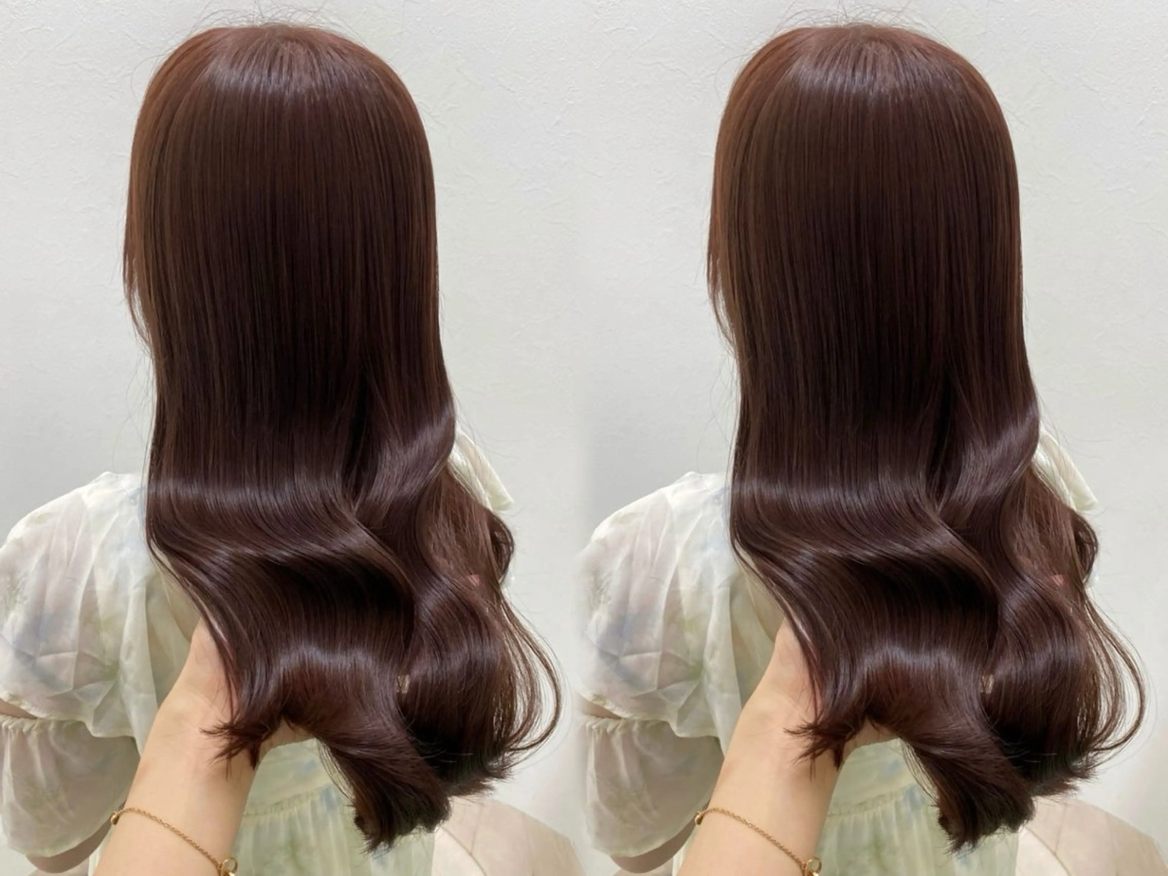 ロング カラー ブラウンカラー チョコレートブラウン ゆりな🍀🕊️ マツパ/ヘアアレンジのその他イメージ