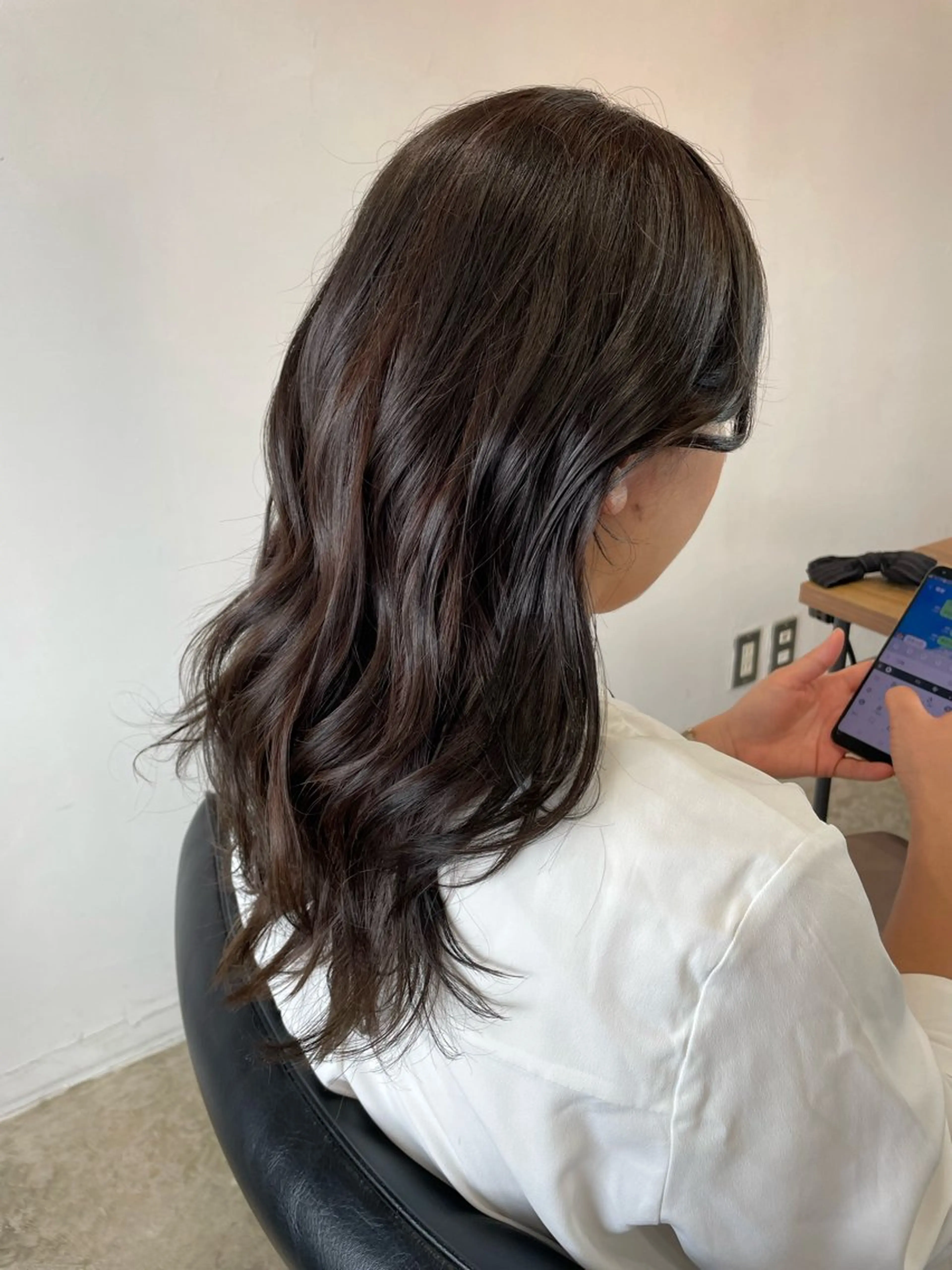 ロング カラー 《nico》 髙橋秋花🖤🧡のヘアスタイル