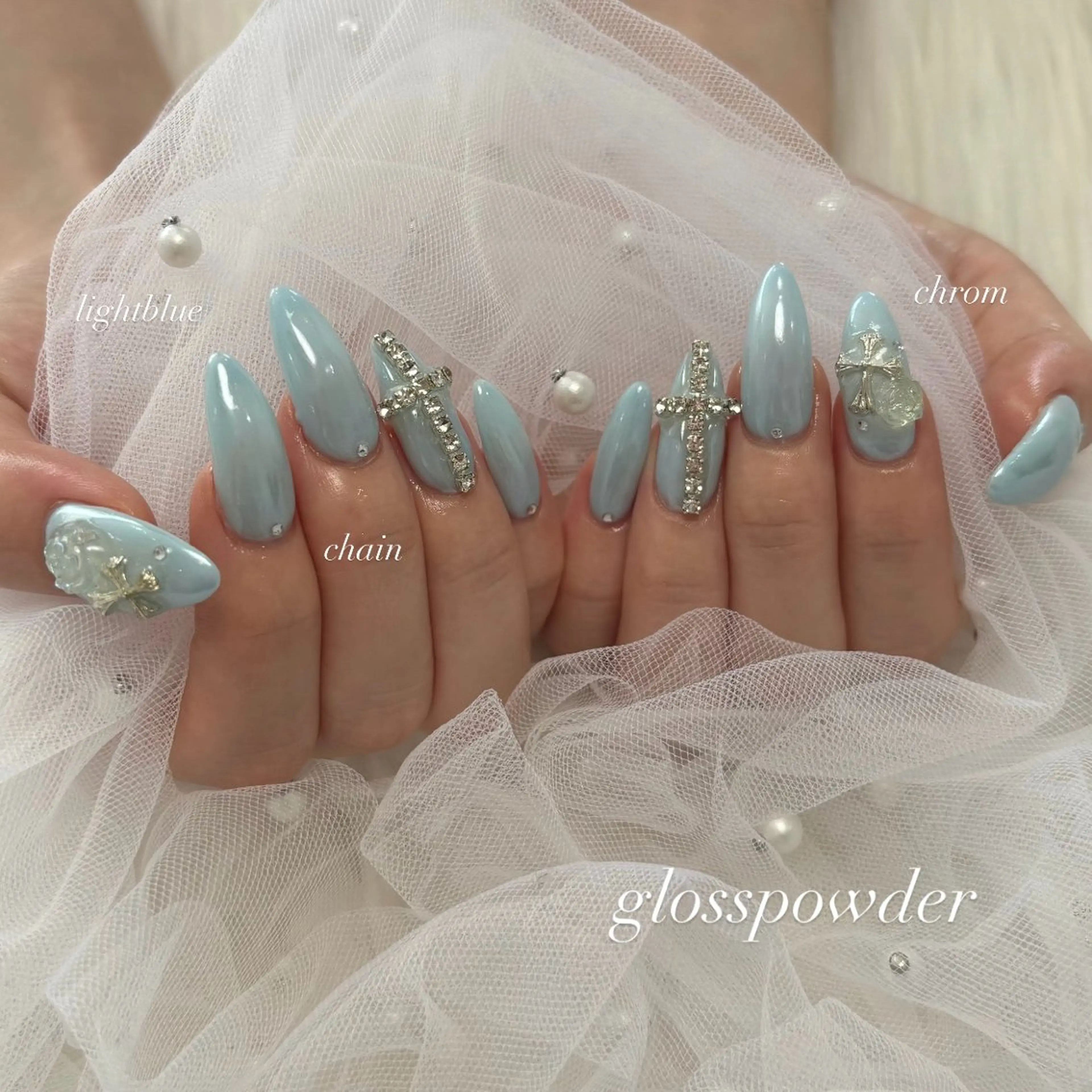 ネイル 蓮見 空楽のネイルデザイン