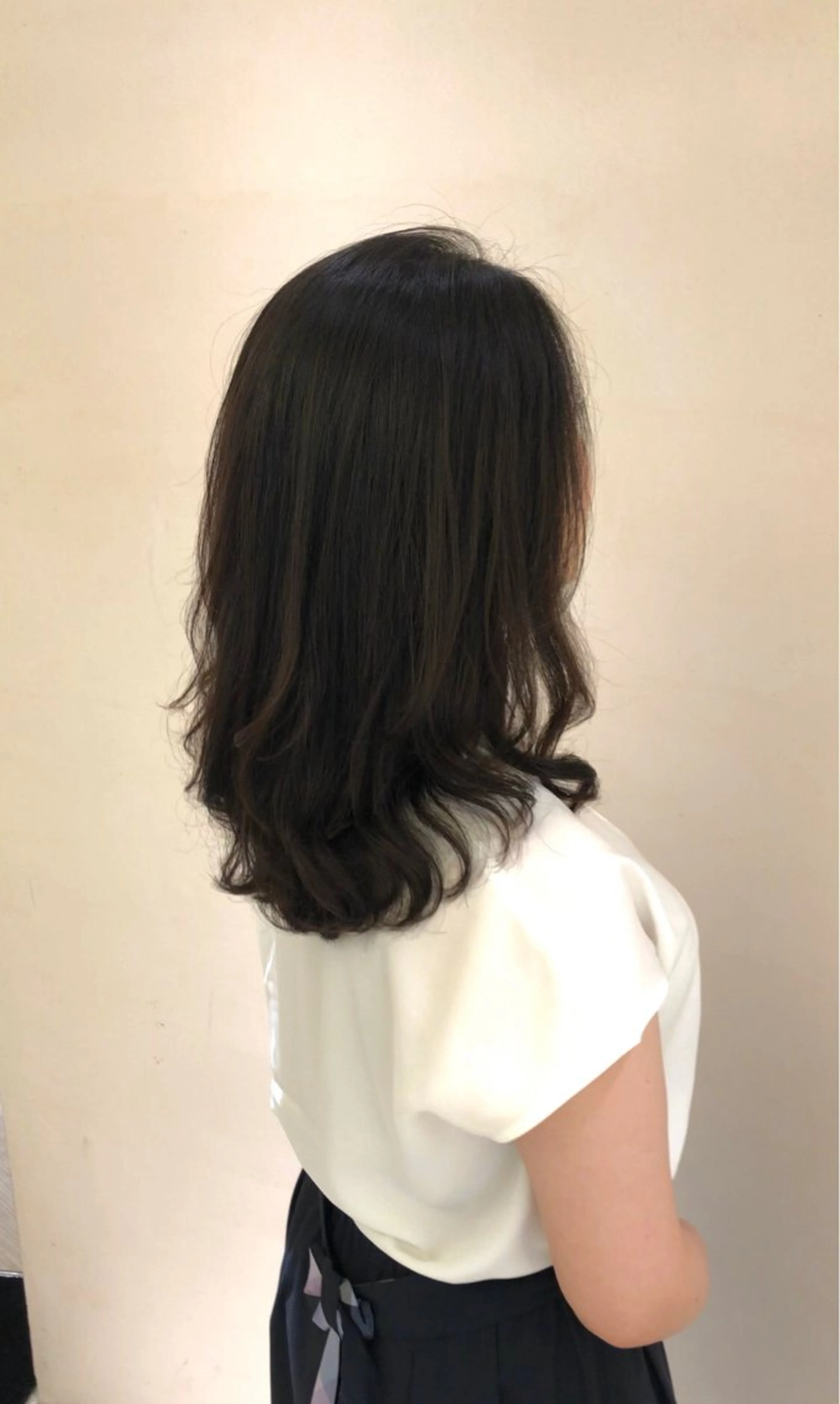 セミロング 瀧尻 涼のヘアスタイル