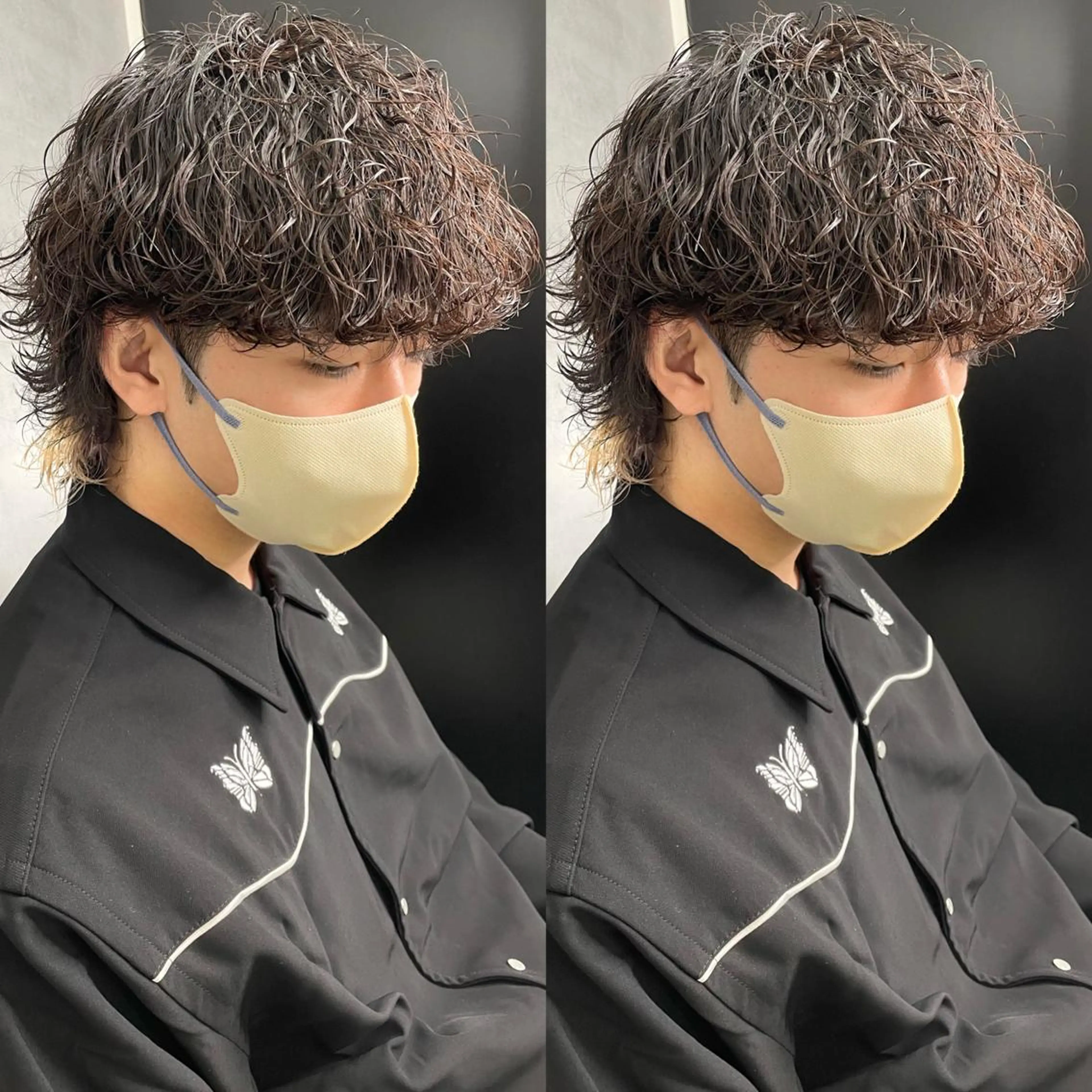 パーマ メンズ メンズパーマ Lit.富士 久保田風太のヘアスタイル