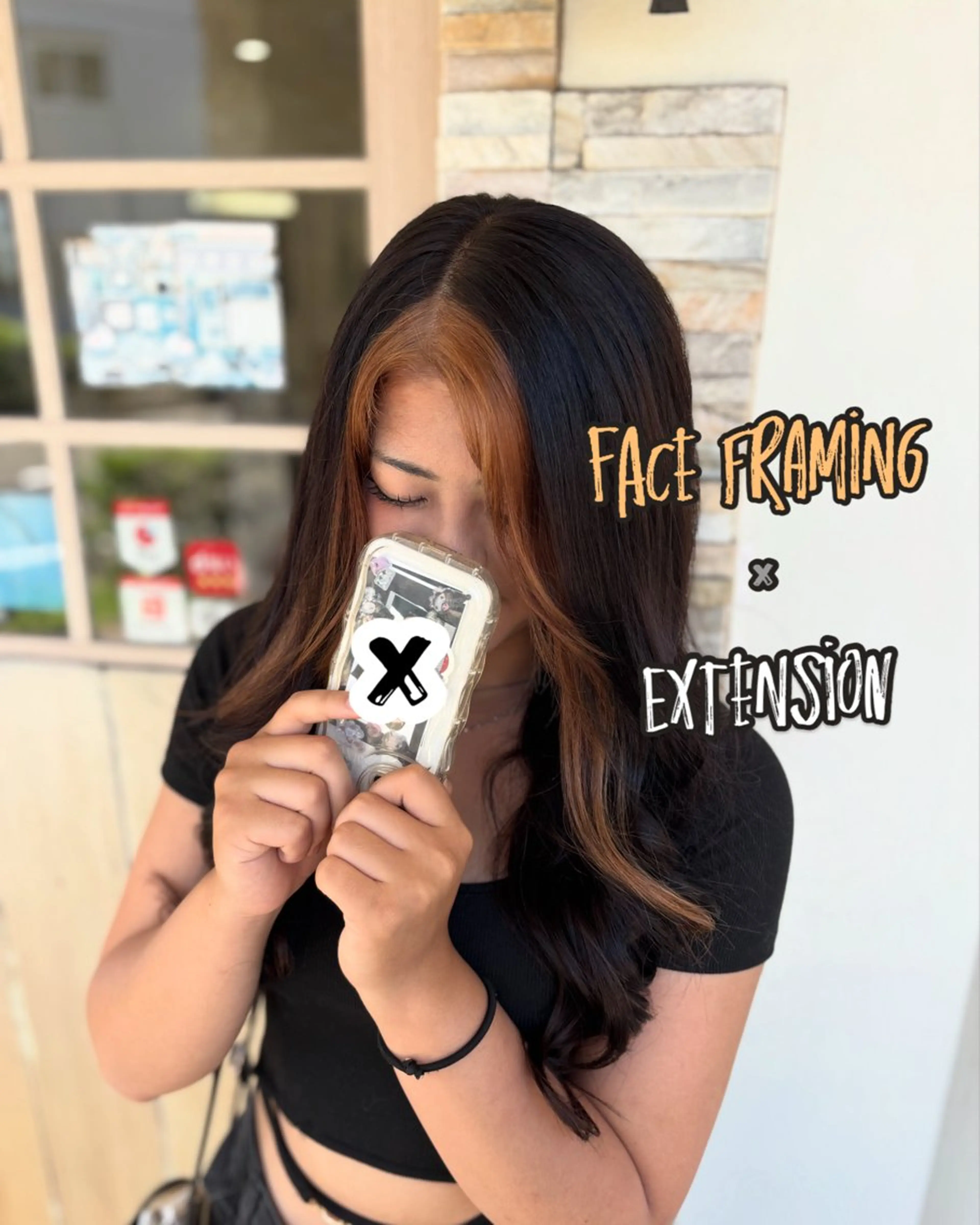 フェイスフレミングカラー＋補修型トリートメントの写真