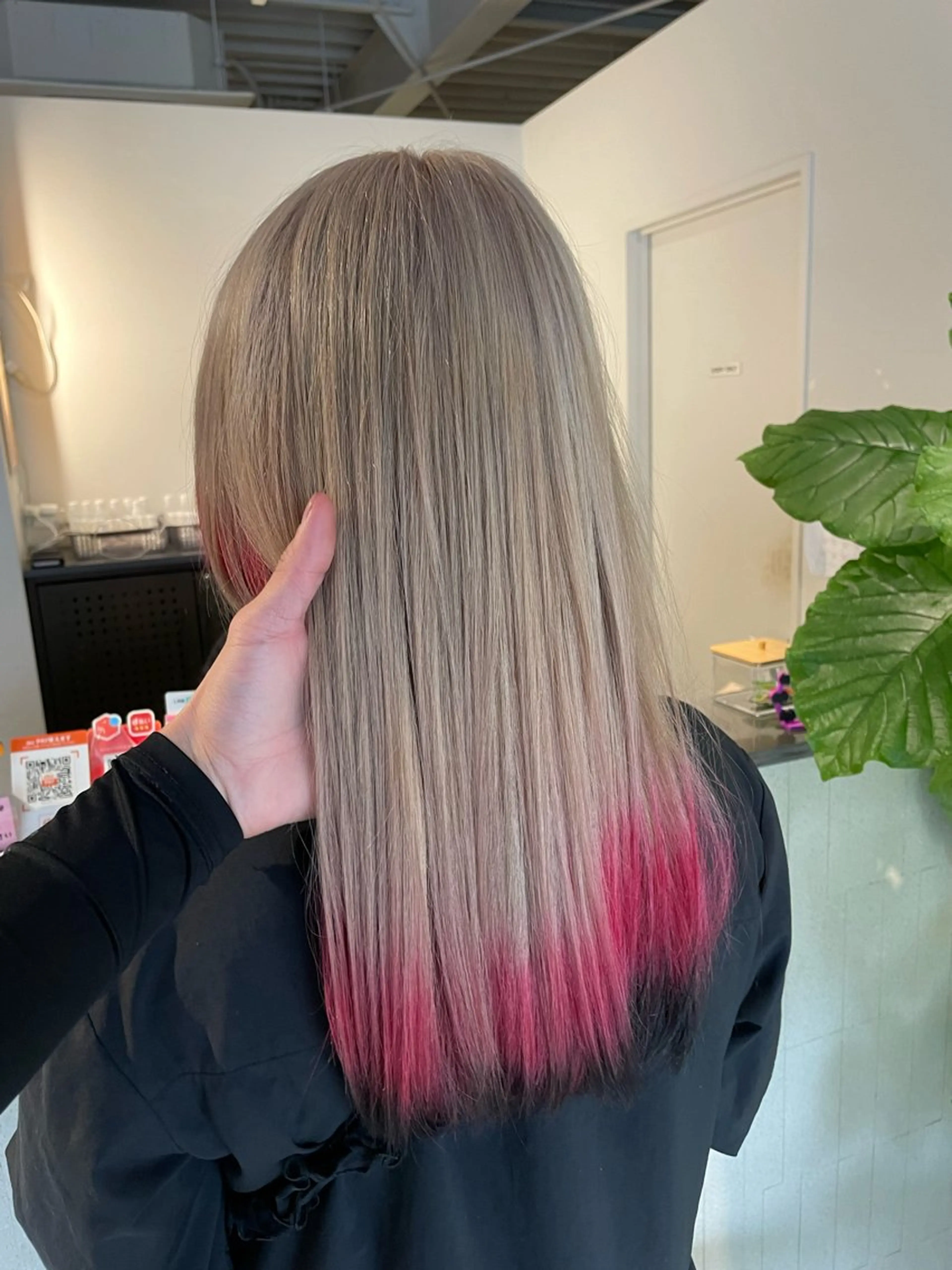 ロング カラー カット ヘアカラー トリートメント 💎韓国カラー Giness坂下巧のヘアスタイル