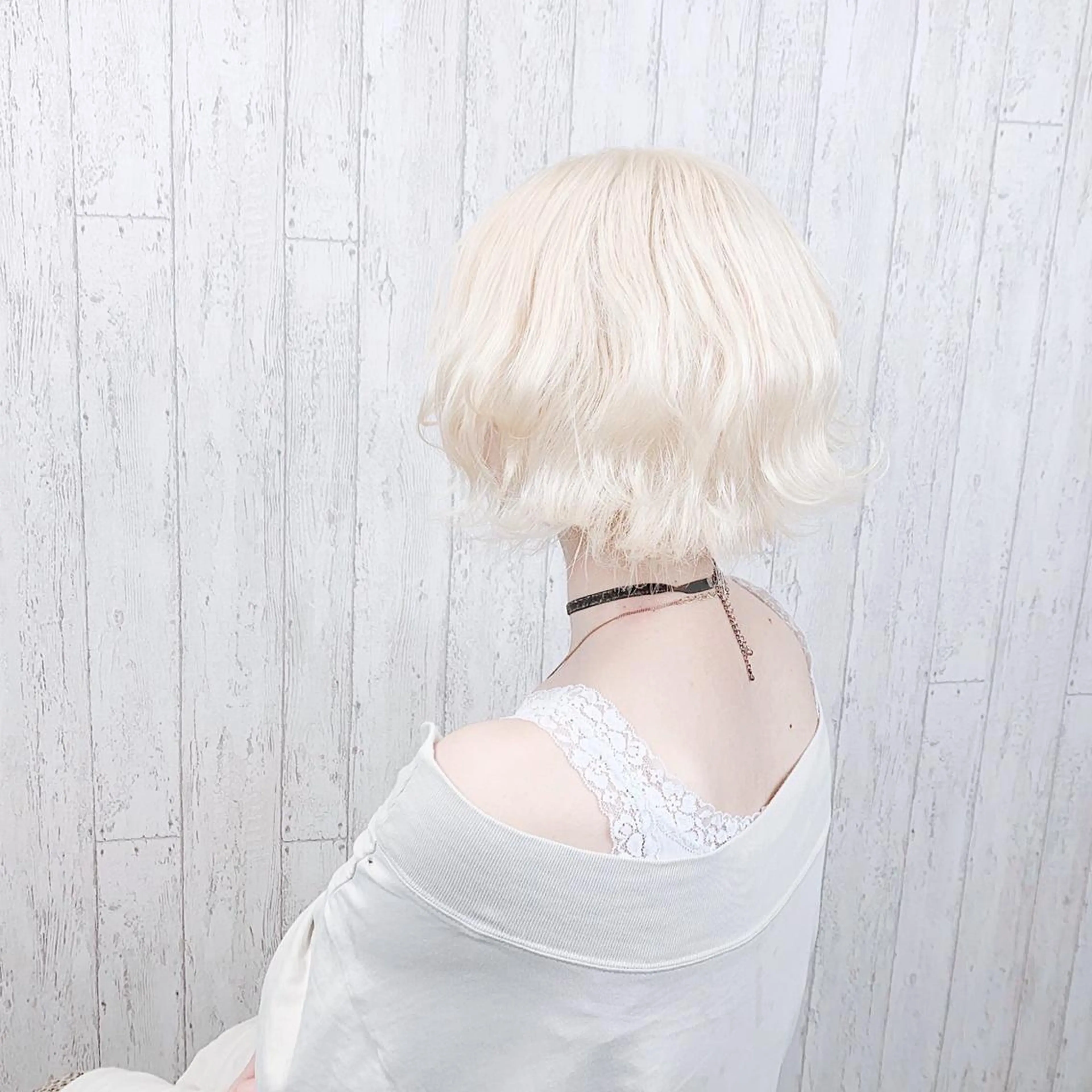 ショート カラー カット シャドウパーマ/ メンズカット/和歩のヘアスタイル