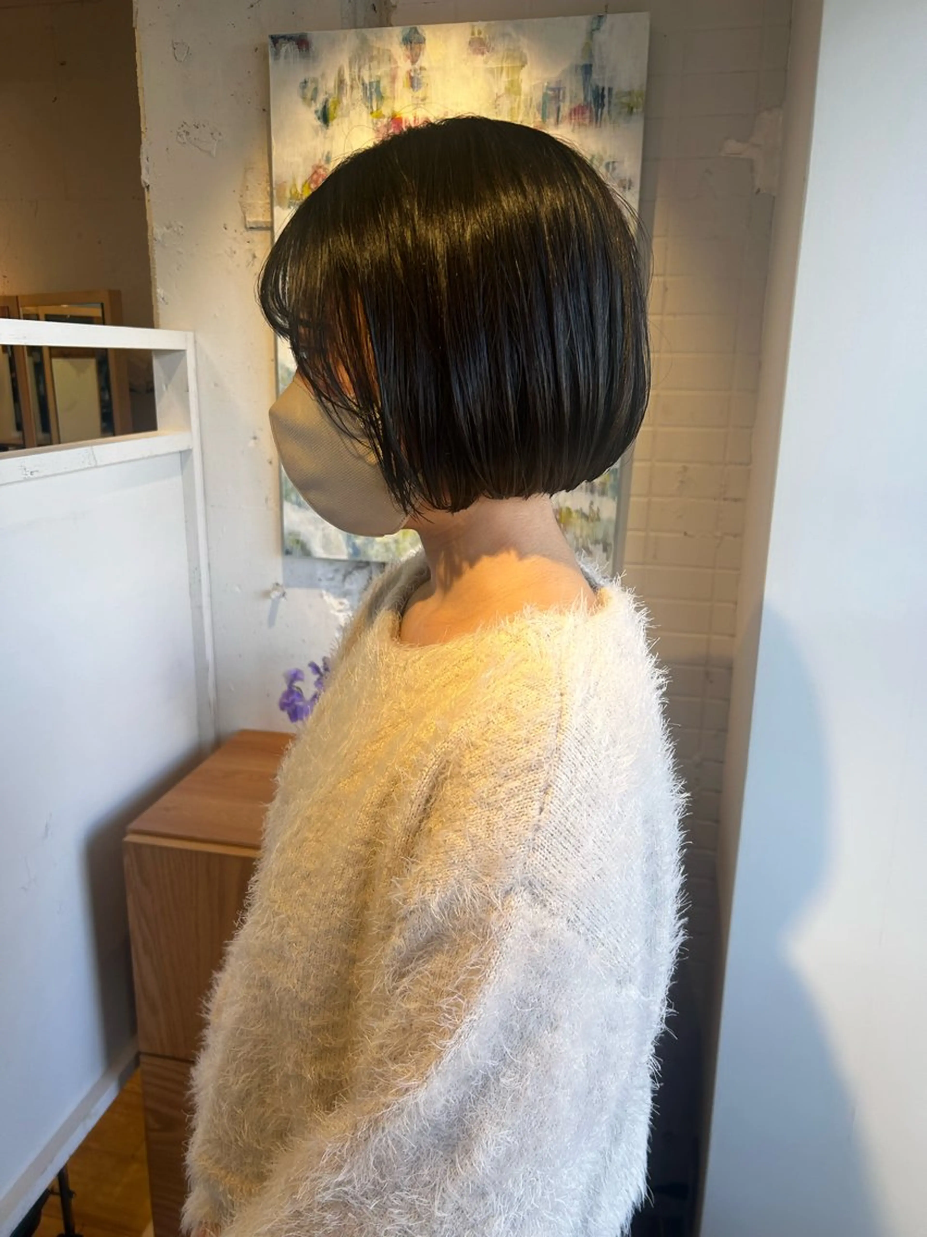 グラデーションボブの写真