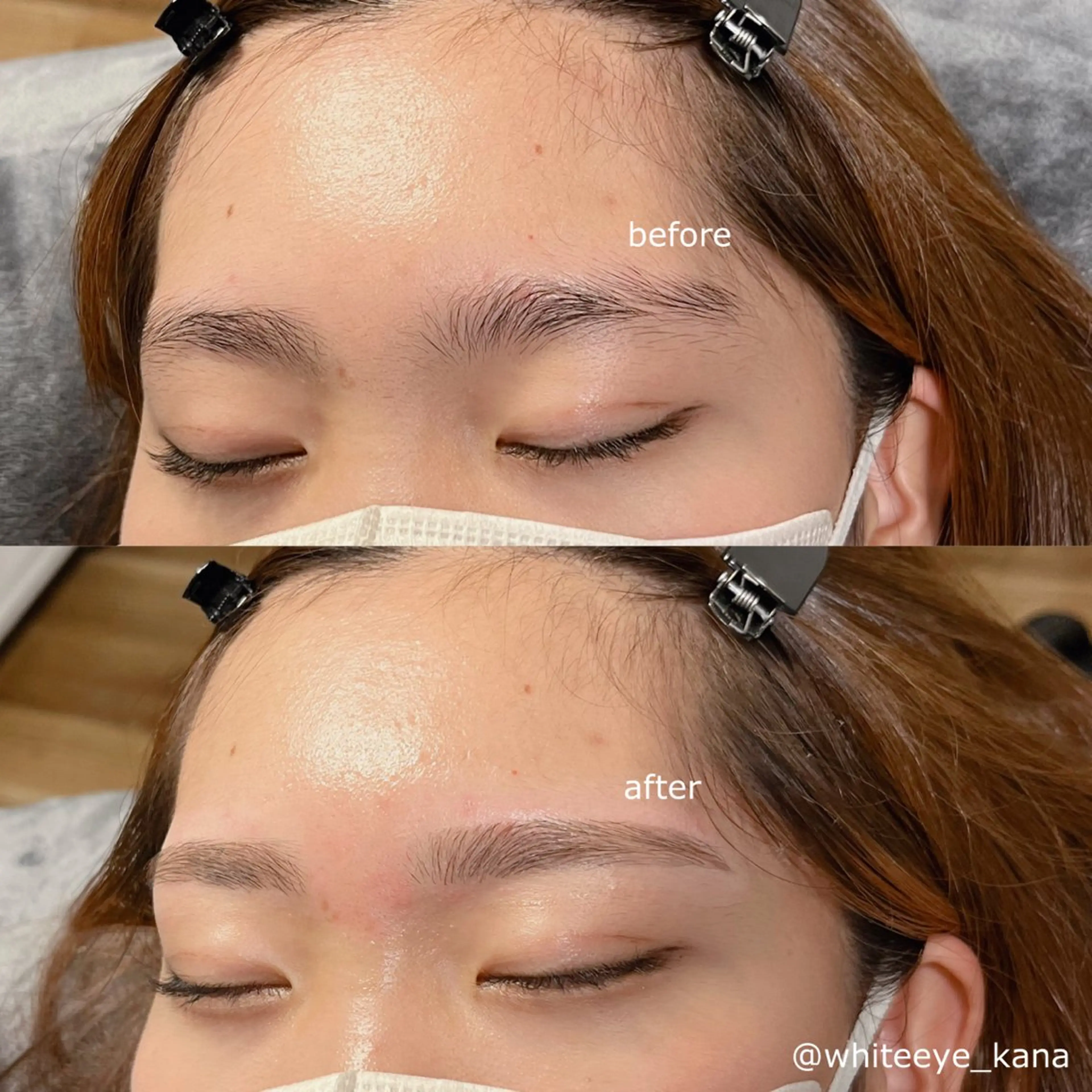 アイブロウ ワックス脱毛 眉カット その他(アイブロウ) WHITEEYE 🤍KANAの眉毛・アイブロウイメージ