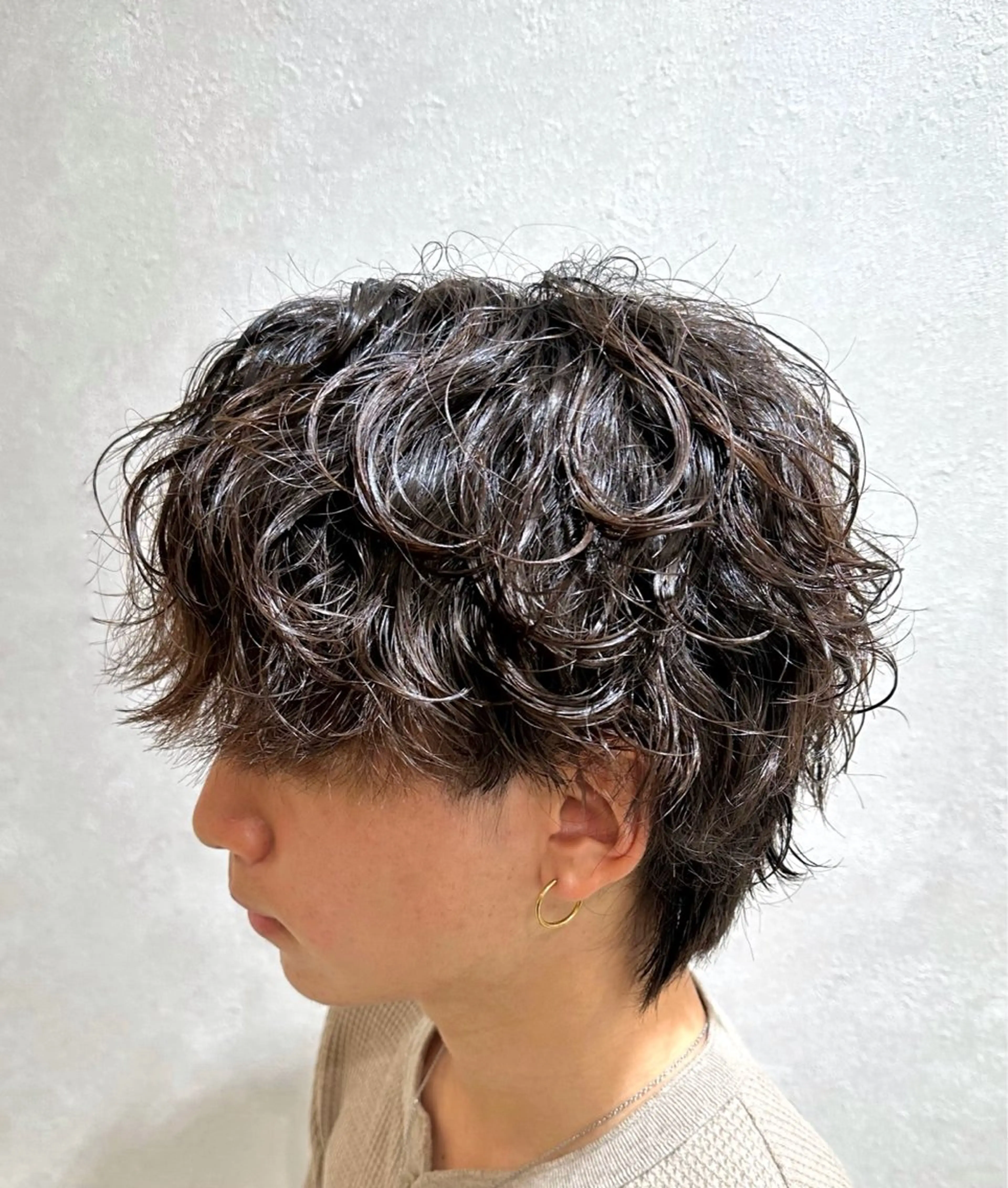 パーマ メンズ メンズパーマ カット パーマ ユージ ✂︎ カット／パーマ特化のヘアスタイル