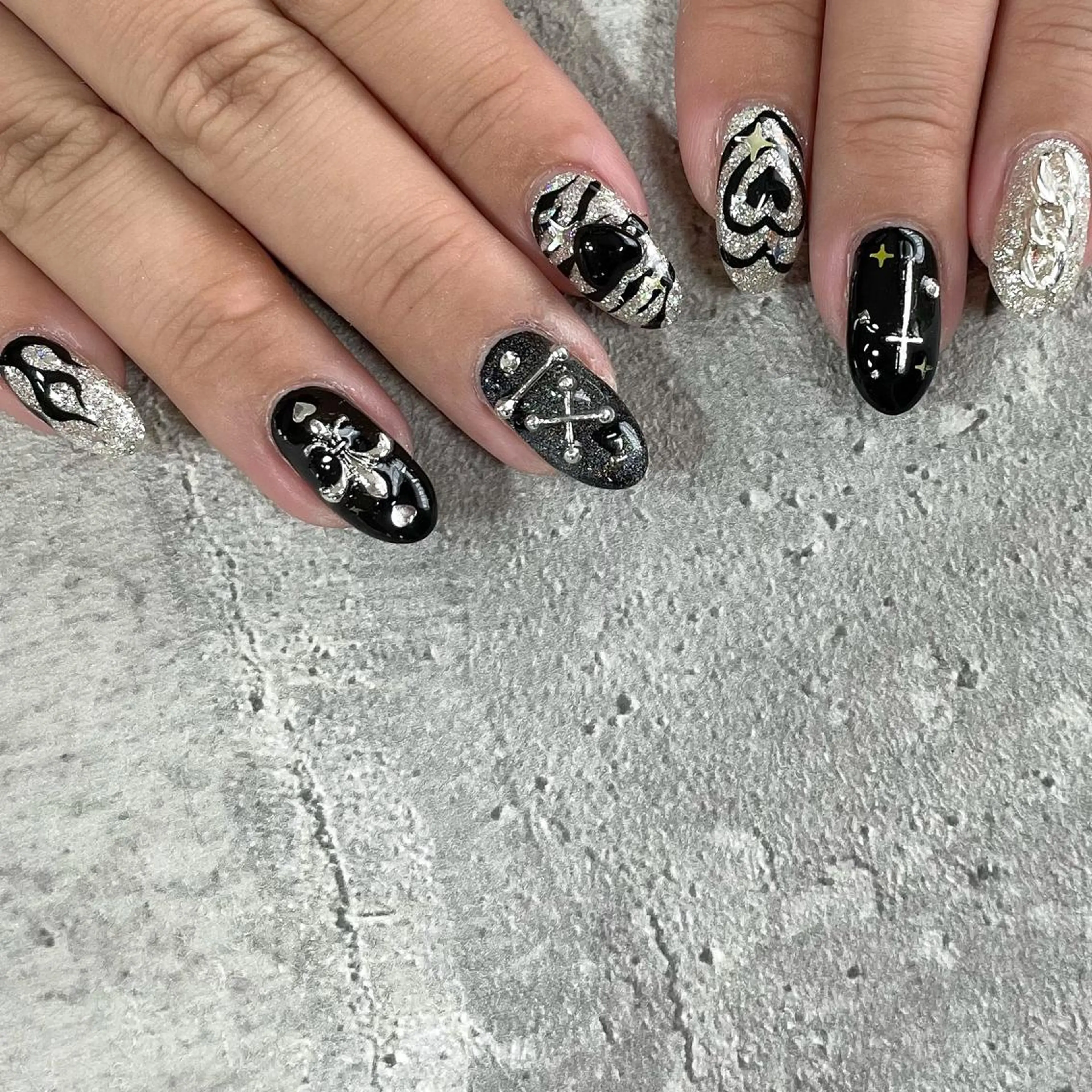 ネイル ジェルネイル 東 千夏のネイルデザイン