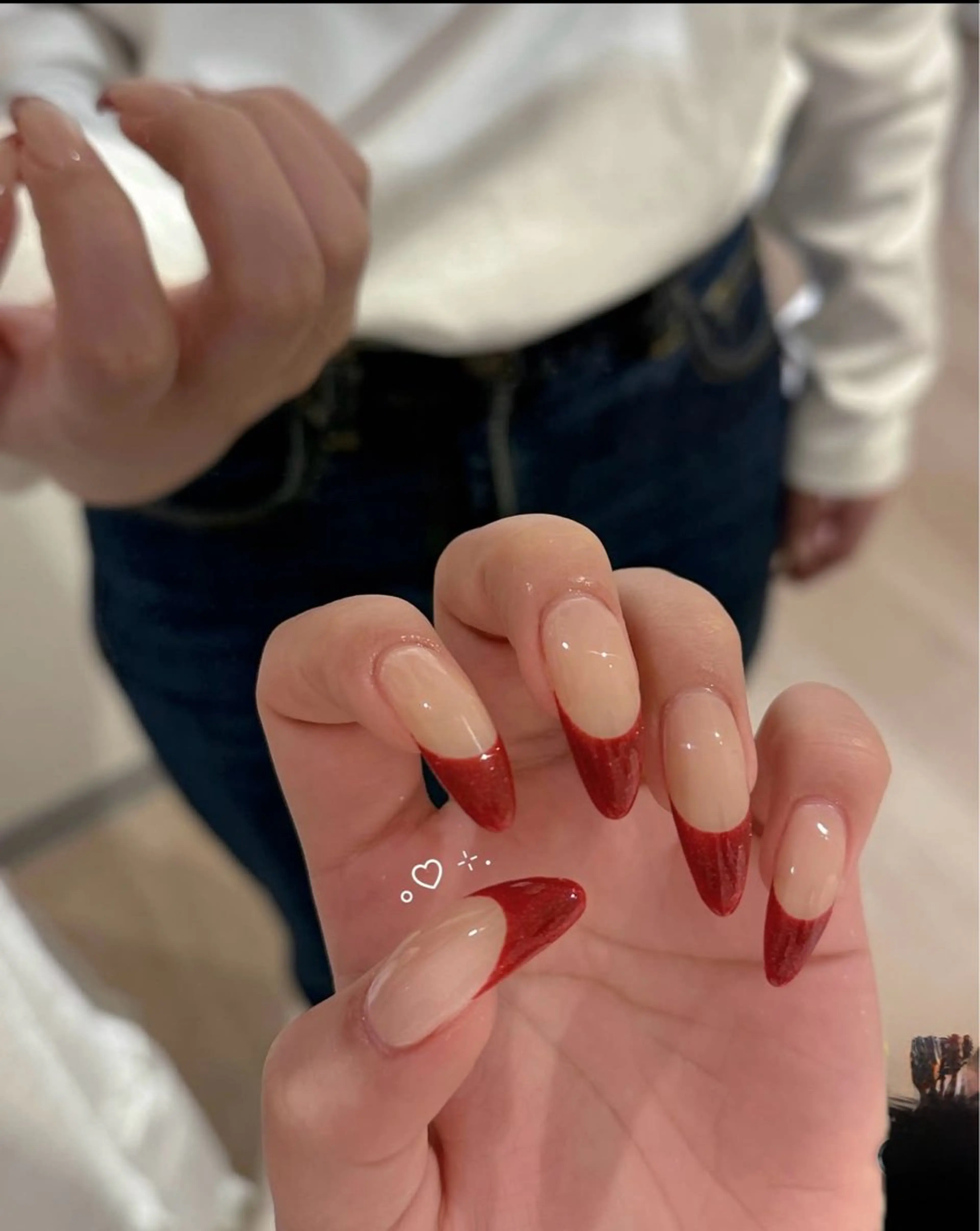 ネイル アートネイル ジェルネイル ガーリー キラキラネイル Nihonthy Nail 新宿所属・Nihonthy Nail 新宿のネイルデザイン