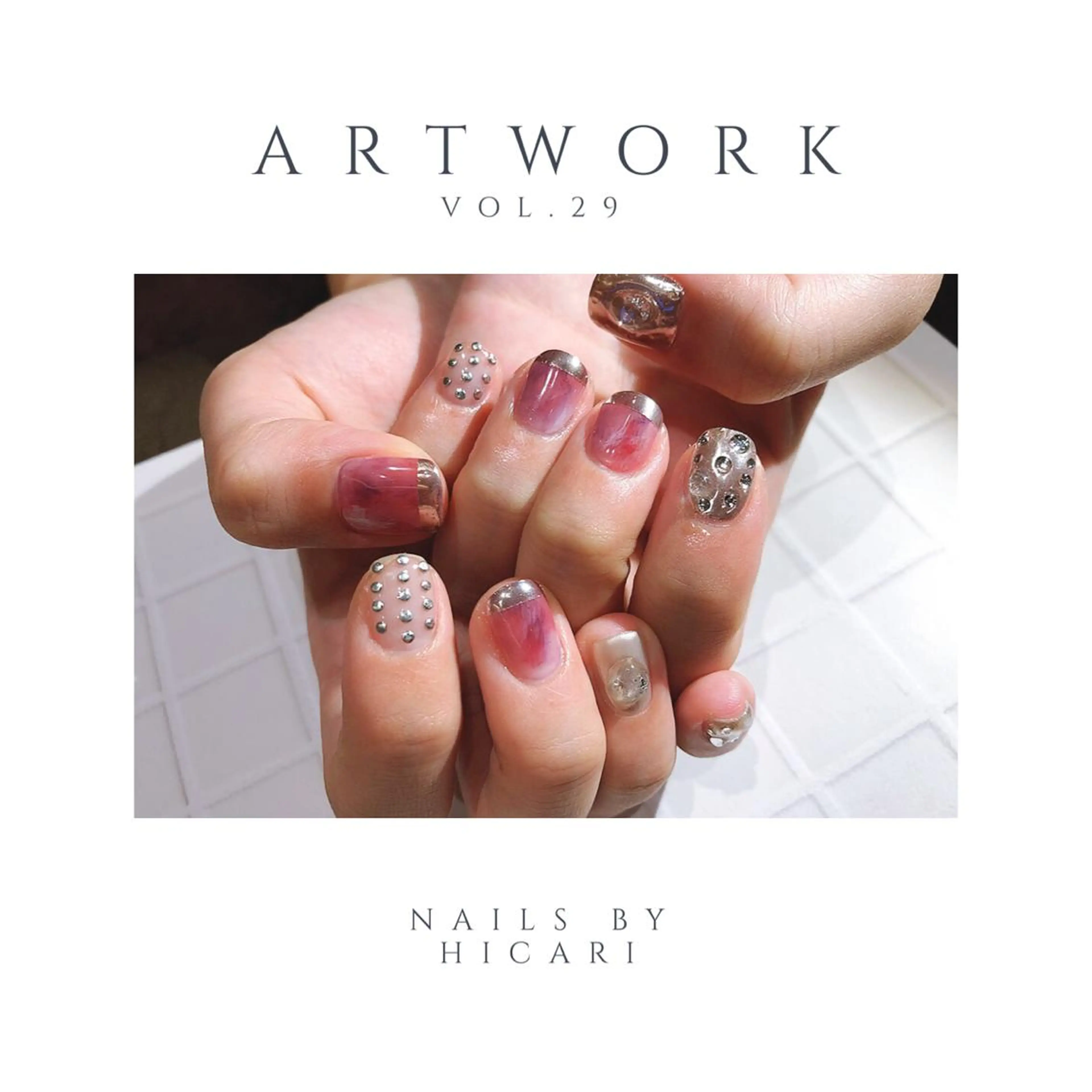 ショート カラー キッズ ネイル マツエク・マツパ illum hicariのネイルデザイン