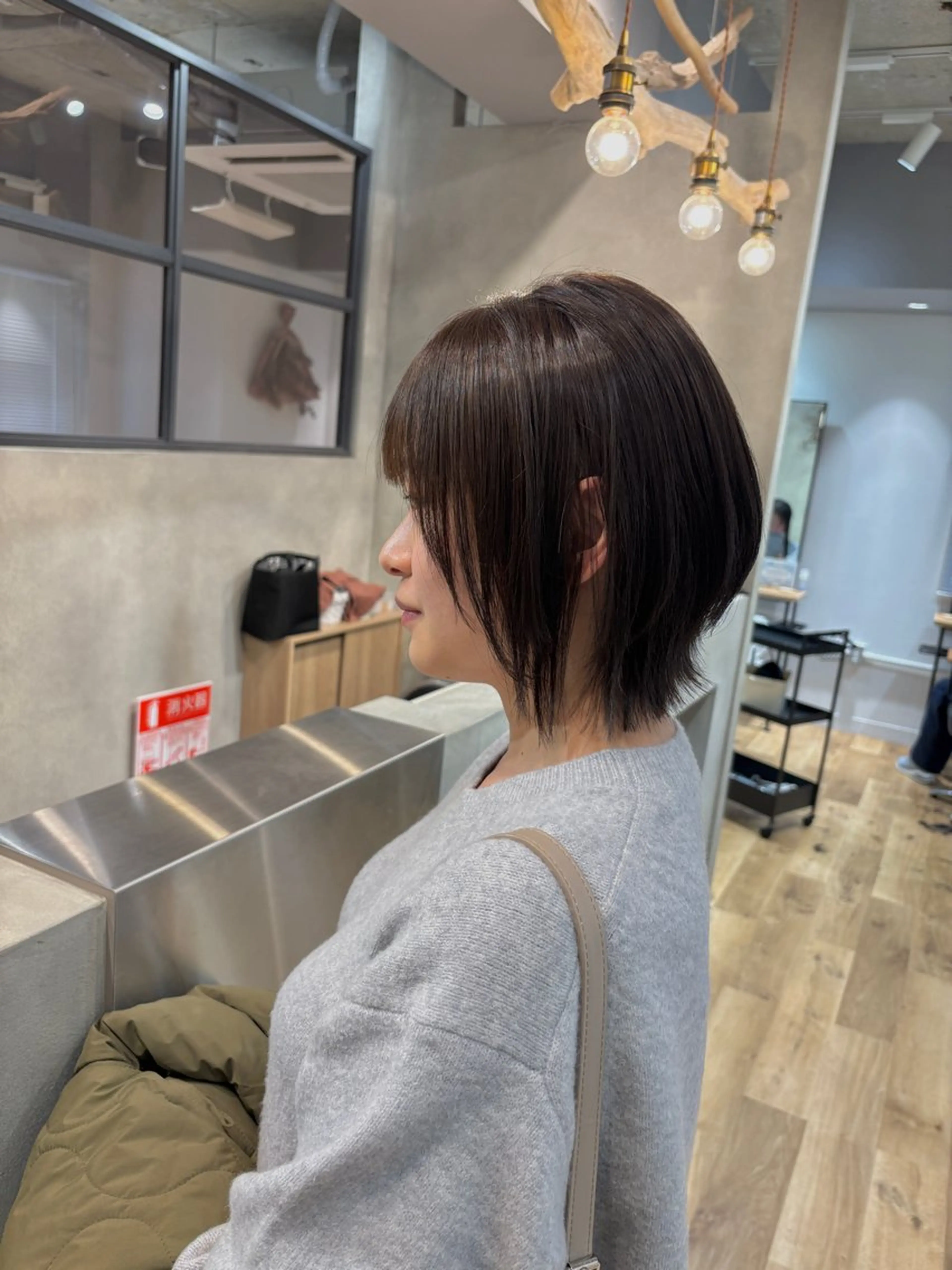 ショート くびれヘア ショートヘア カット まつい みるのヘアスタイル